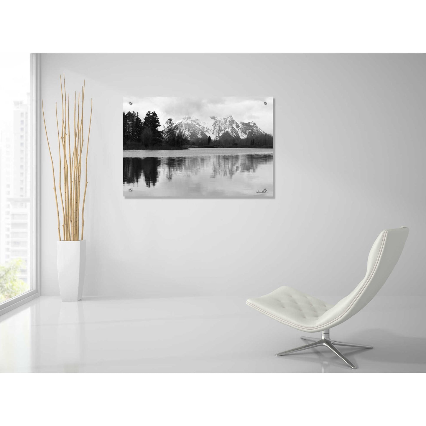 Epic Art 'Oxbow Bend' by Lori Deiter, Acrylic Glass Wall Art,36x24