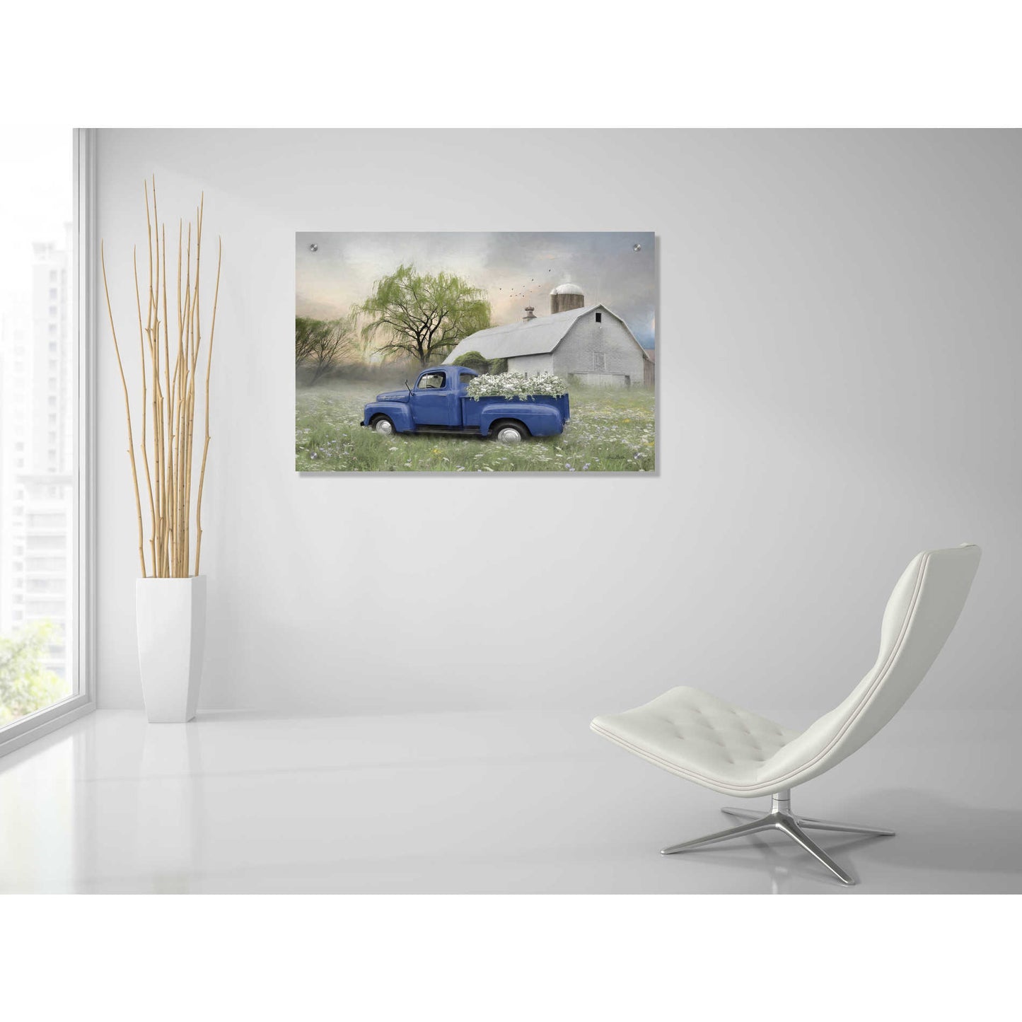 Epic Art 'Old Fashioned Spring' by Lori Deiter, Acrylic Glass Wall Art,36x24