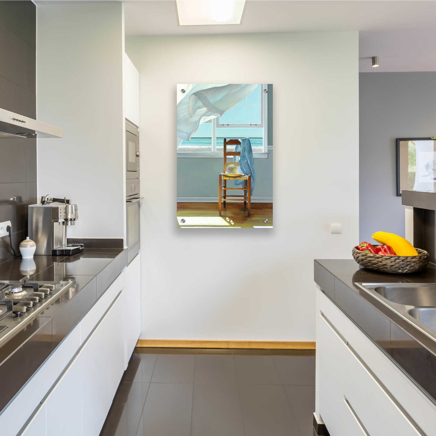 'Deep Breathing' by Karen Hollingsworth, Acrylic Wall Art,24x36