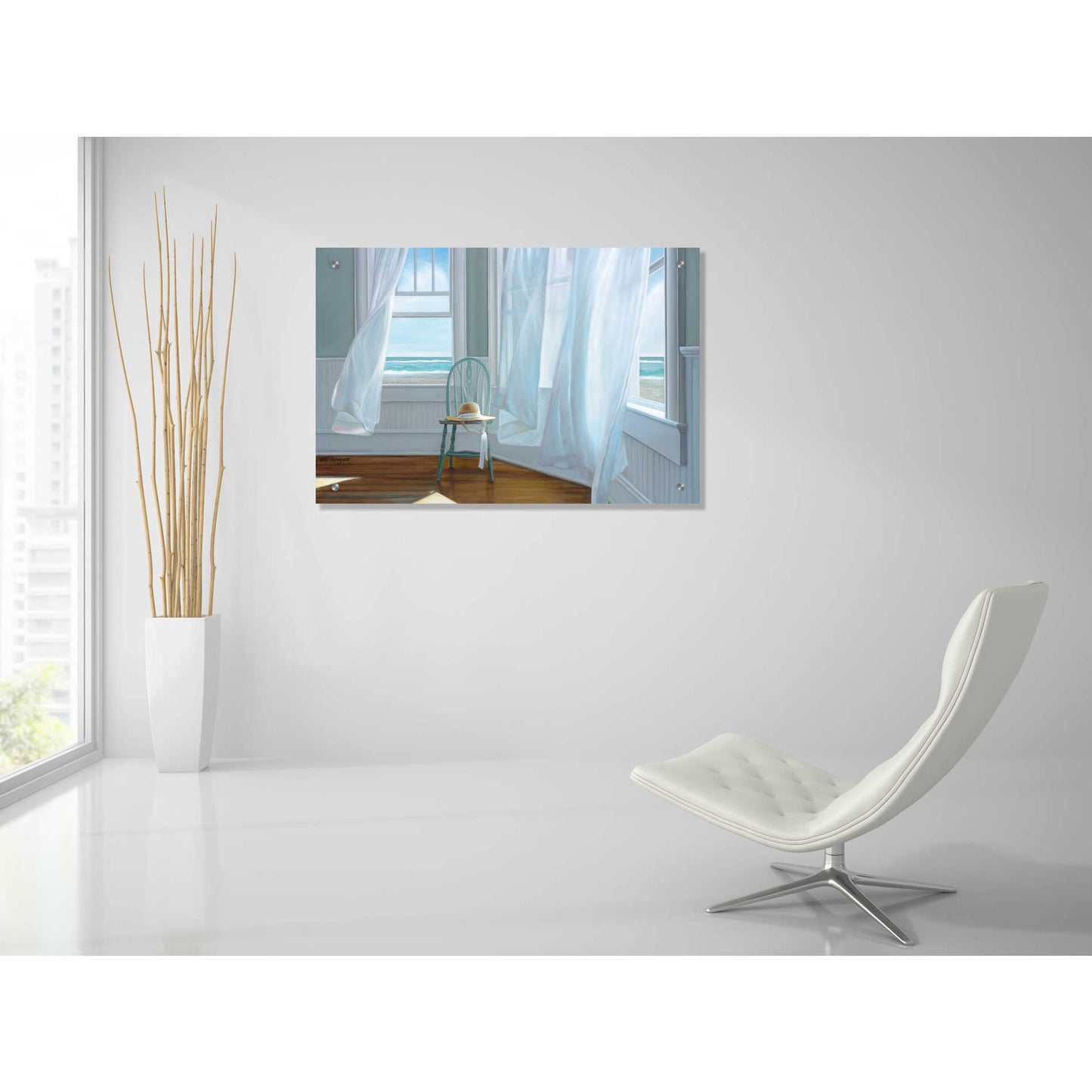 'Intention' by Karen Hollingsworth, Acrylic Wall Art,36x24