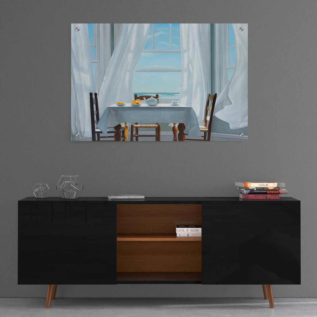 'Becoming Centered' by Karen Hollingsworth, Acrylic Wall Art,36x24