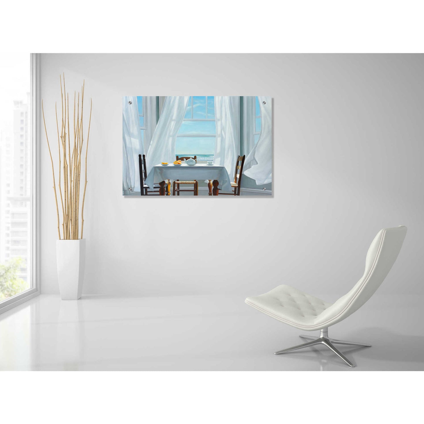 'Becoming Centered' by Karen Hollingsworth, Acrylic Wall Art,36x24