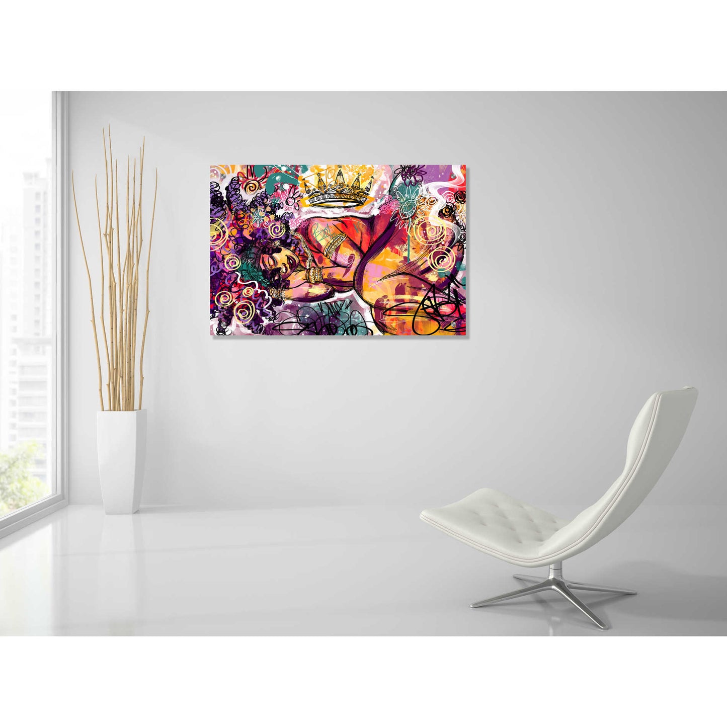 Epic Art 'Radiance' by Justin Copeland, Acrylic Glass Wall Art,36x24