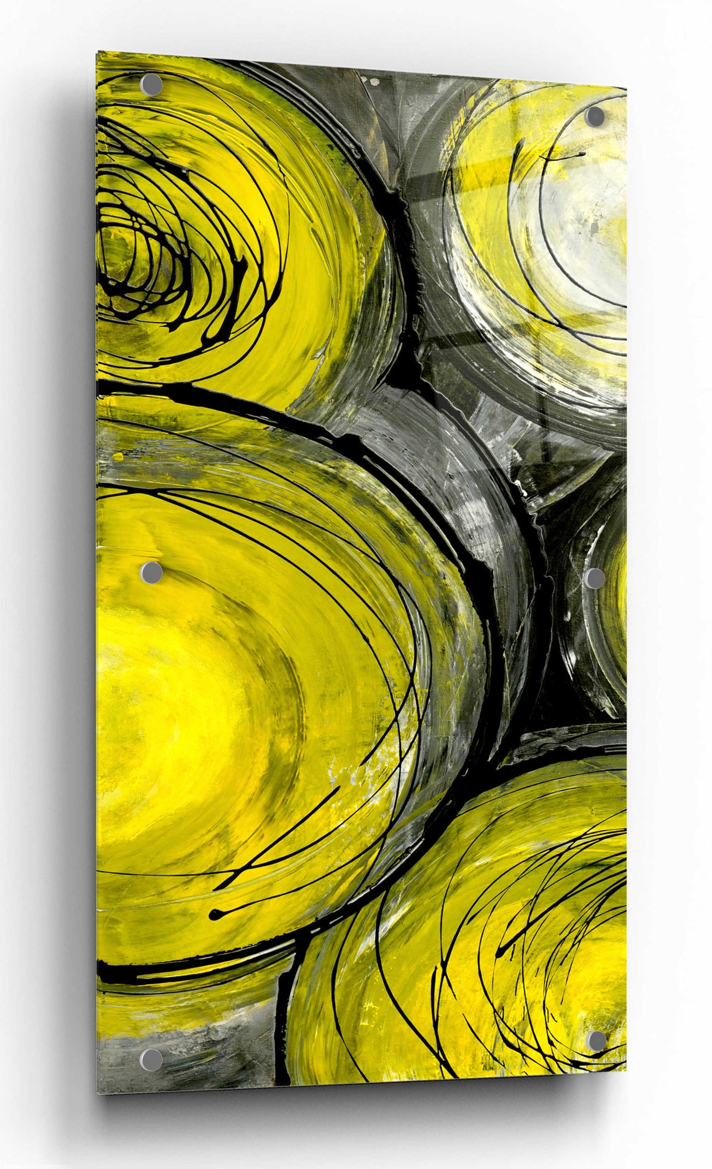 Epic Art 'Rush Hour Taxi I' by Erin Ashley, Acrylic Glass Wall Art