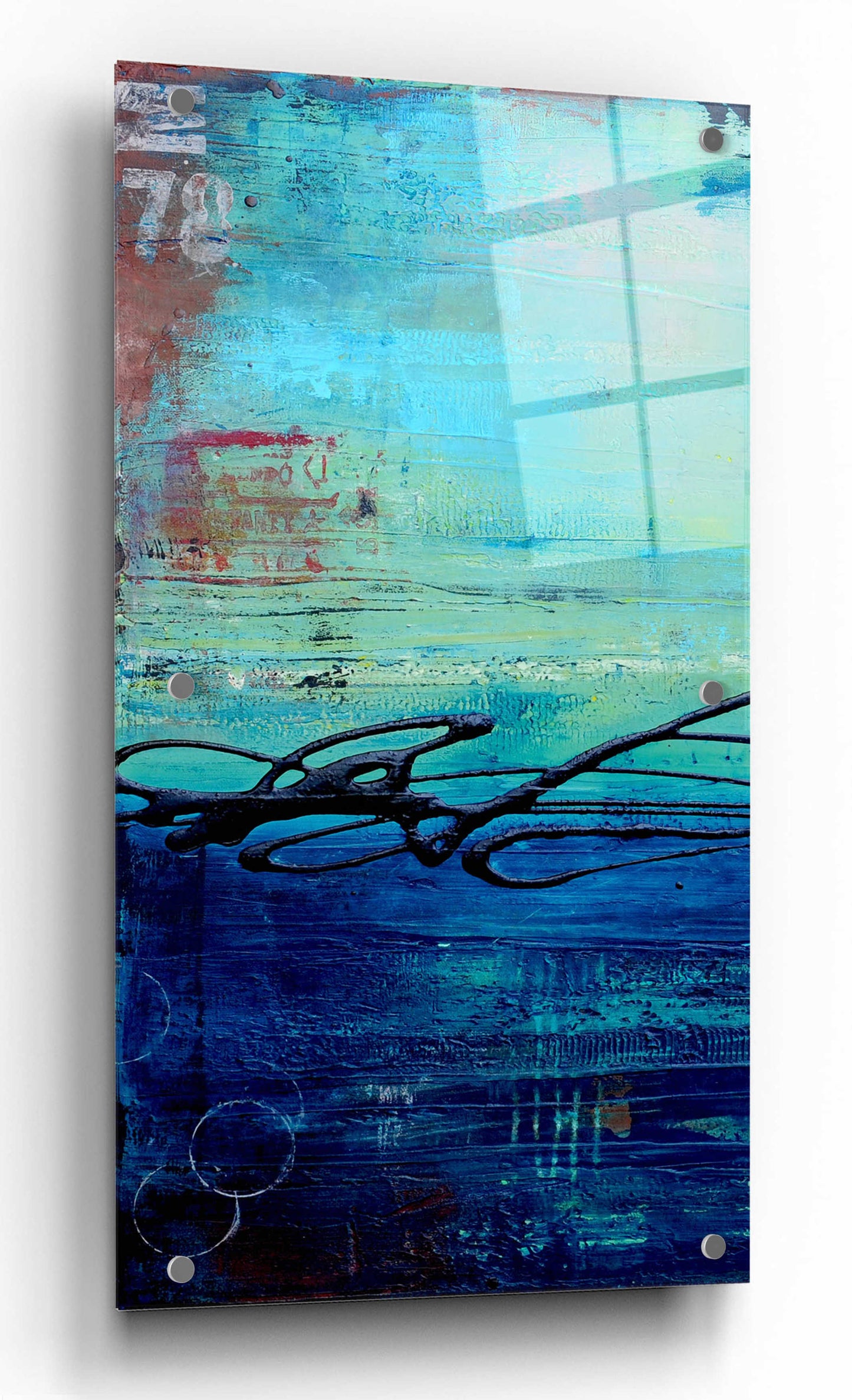 Epic Art 'Venice Beach I' by Erin Ashley, Acrylic Glass Wall Art