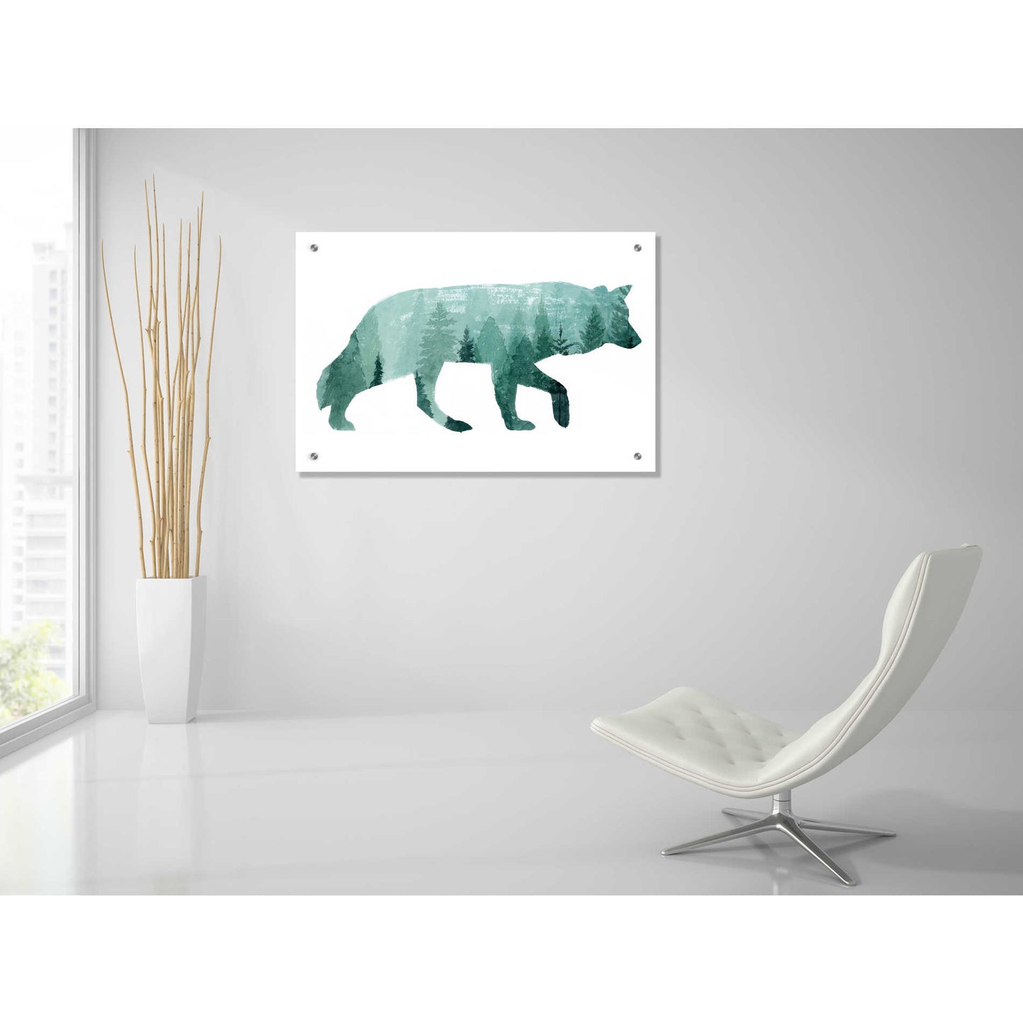 Epic Art 'Nature Calling II' by Grace Popp, Acrylic Glass Wall Art,36x24