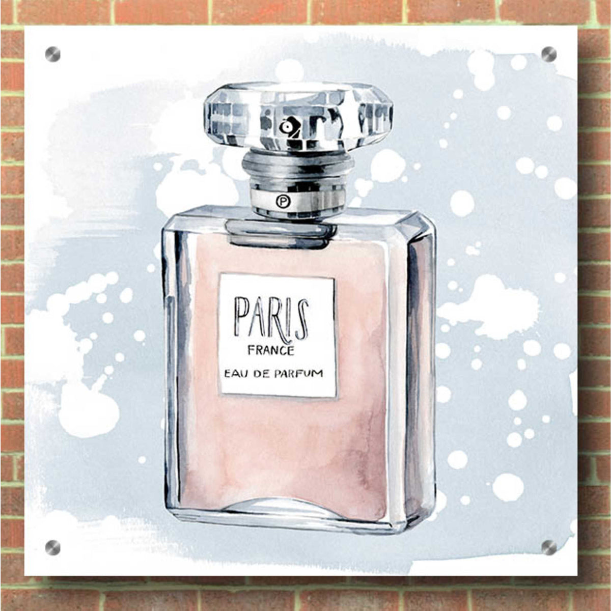 Epic Art 'Parfum I' by Grace Popp, Acrylic Glass Wall Art,36x36