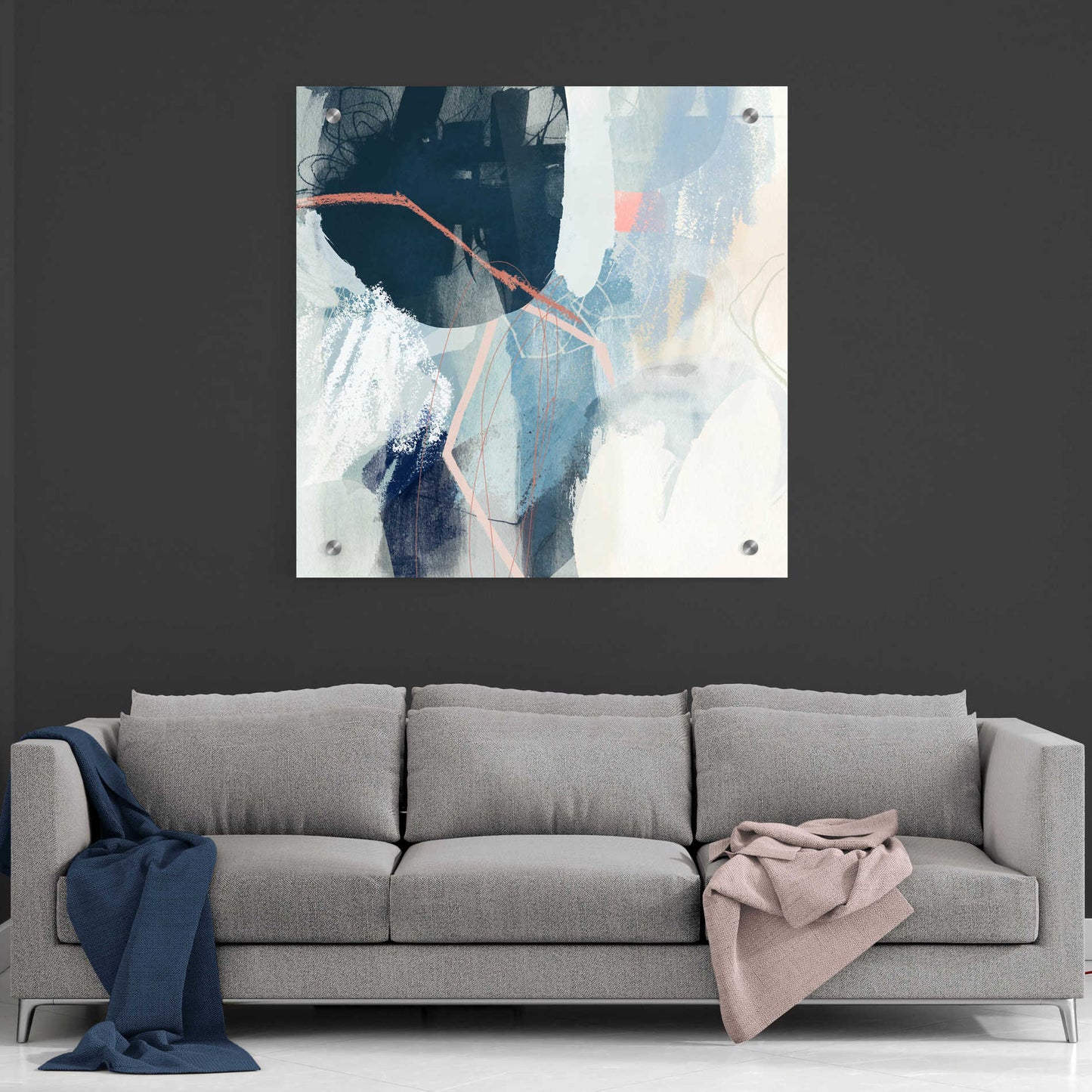 Epic Art 'Luz I' by Victoria Borges, Acrylic Glass Wall Art,36x36