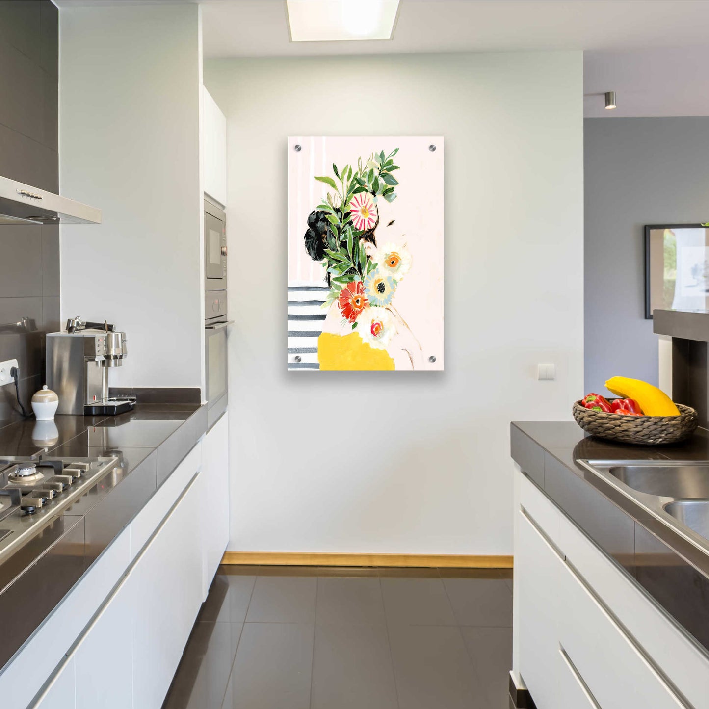 Epic Art 'Grow Your Own Way I' by Victoria Borges, Acrylic Glass Wall Art,24x36