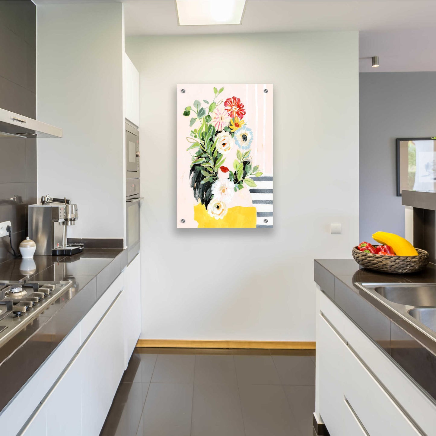 Epic Art 'Grow Your Own Way II' by Victoria Borges, Acrylic Glass Wall Art,24x36