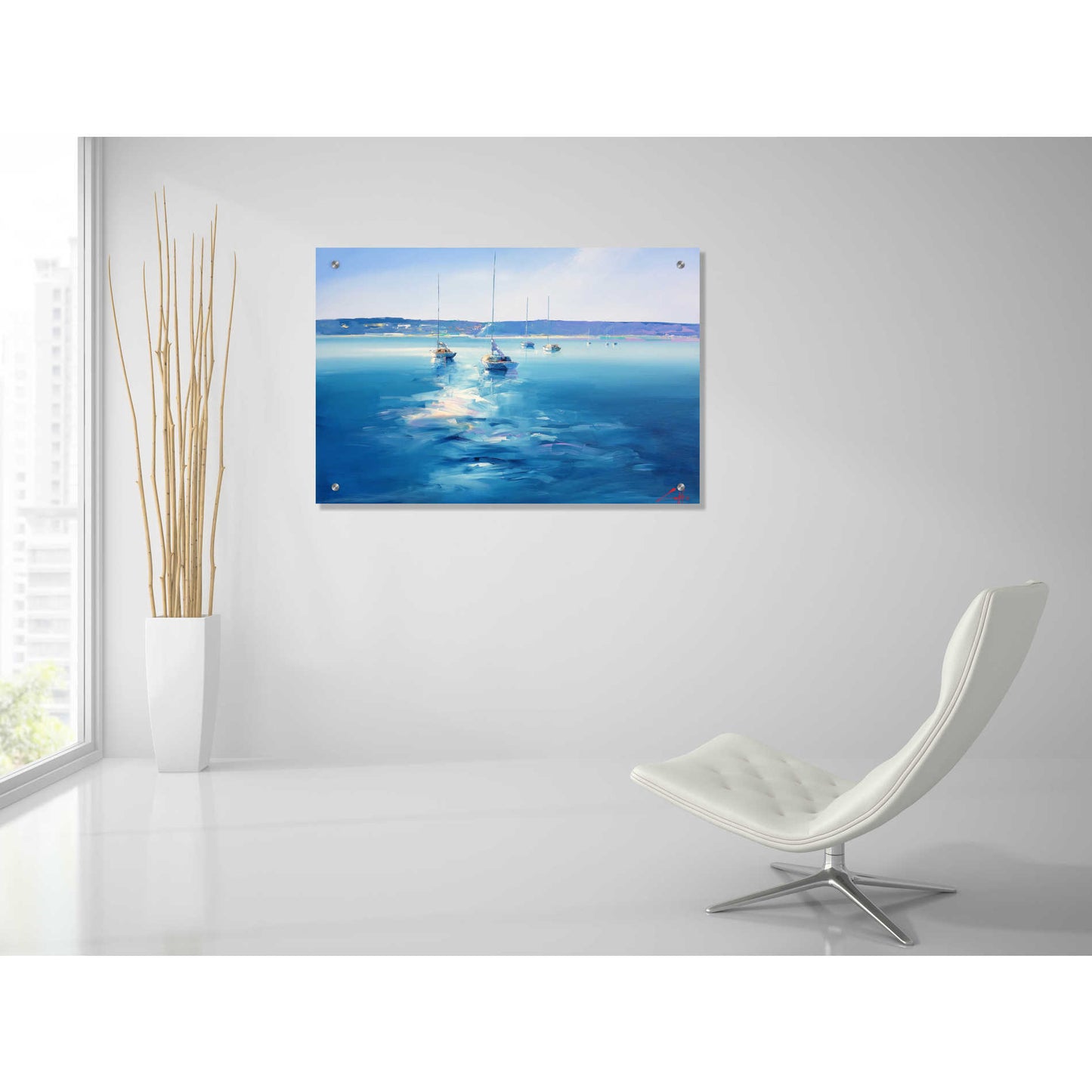 Epic Art 'Mornington Morning' by Craig Trewin Penny, Acrylic Glass Wall Art,36x24