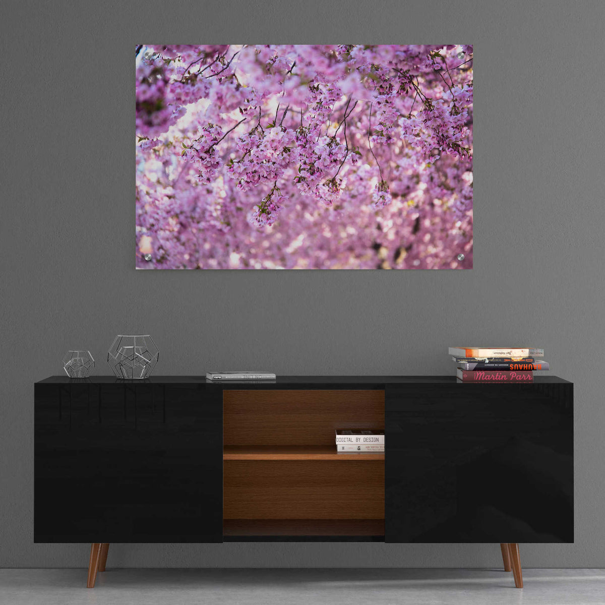 Epic Art 'Cherry Blossom Flowers' by Nicklas Gustafsson Acrylic Glass Wall Art,36x24