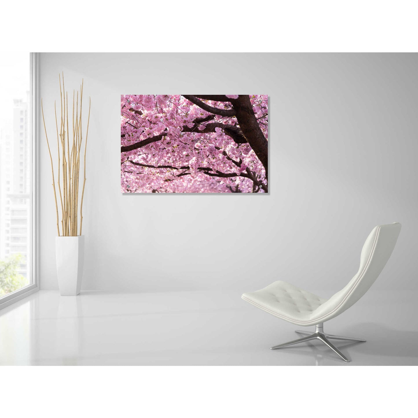 Epic Art 'Cherry Blossom Trees' by Nicklas Gustafsson Acrylic Glass Wall Art,36x24
