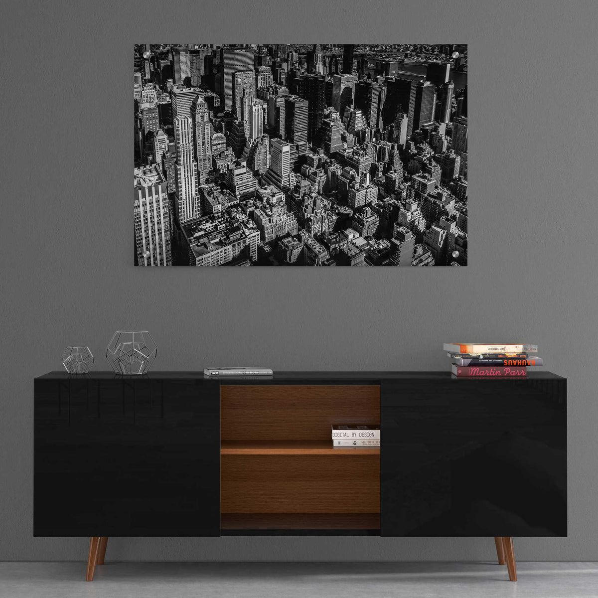 Epic Art 'Manhattan Rooftop View' by Nicklas Gustafsson Acrylic Glass Wall Art,36x24