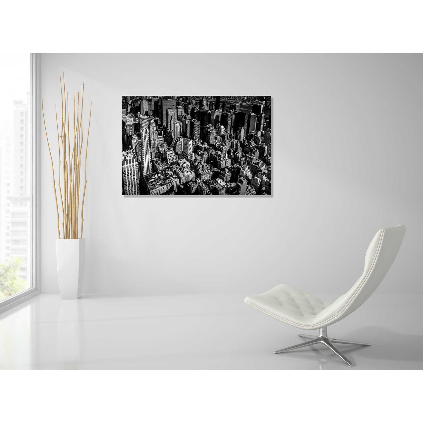 Epic Art 'Manhattan Rooftop View' by Nicklas Gustafsson Acrylic Glass Wall Art,36x24