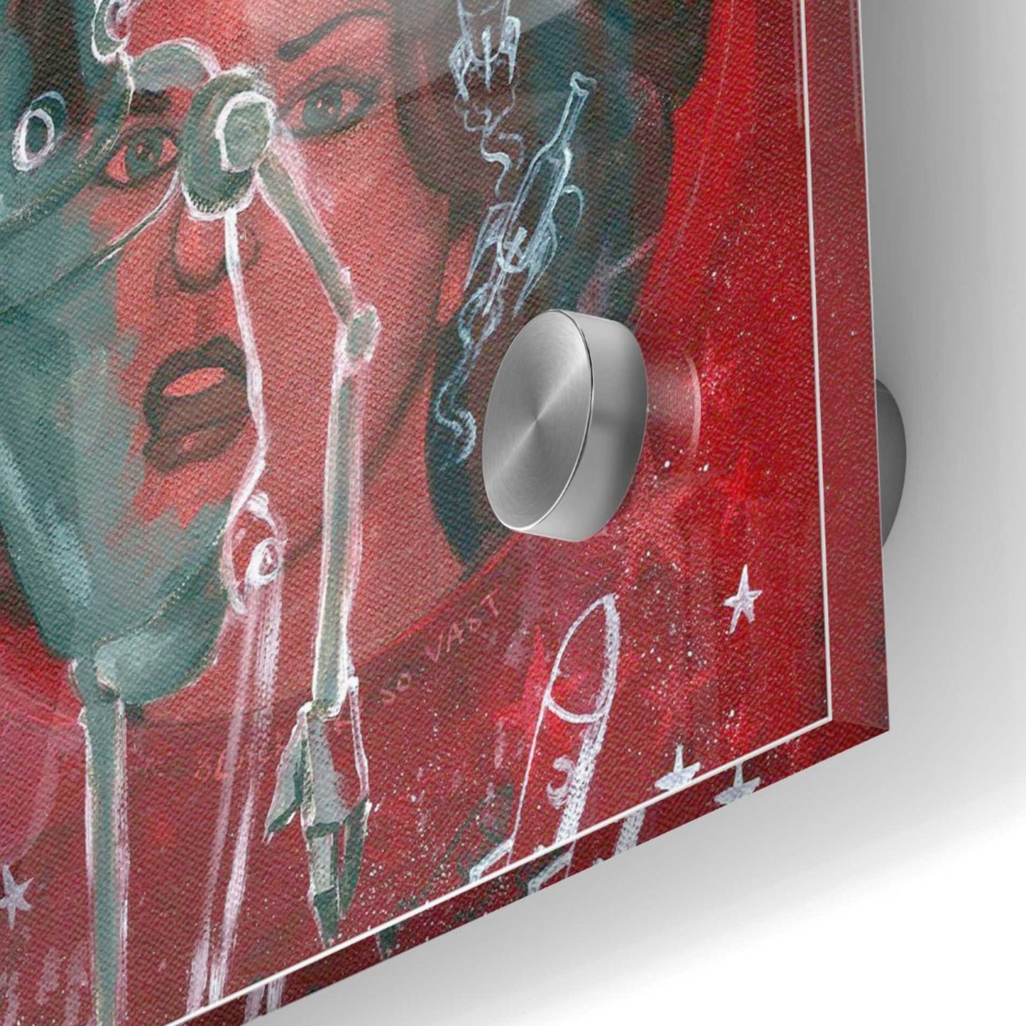 Epic Art 'Blast Off' by Craig Snodgrass, Acrylic Glass Wall Art,24x24