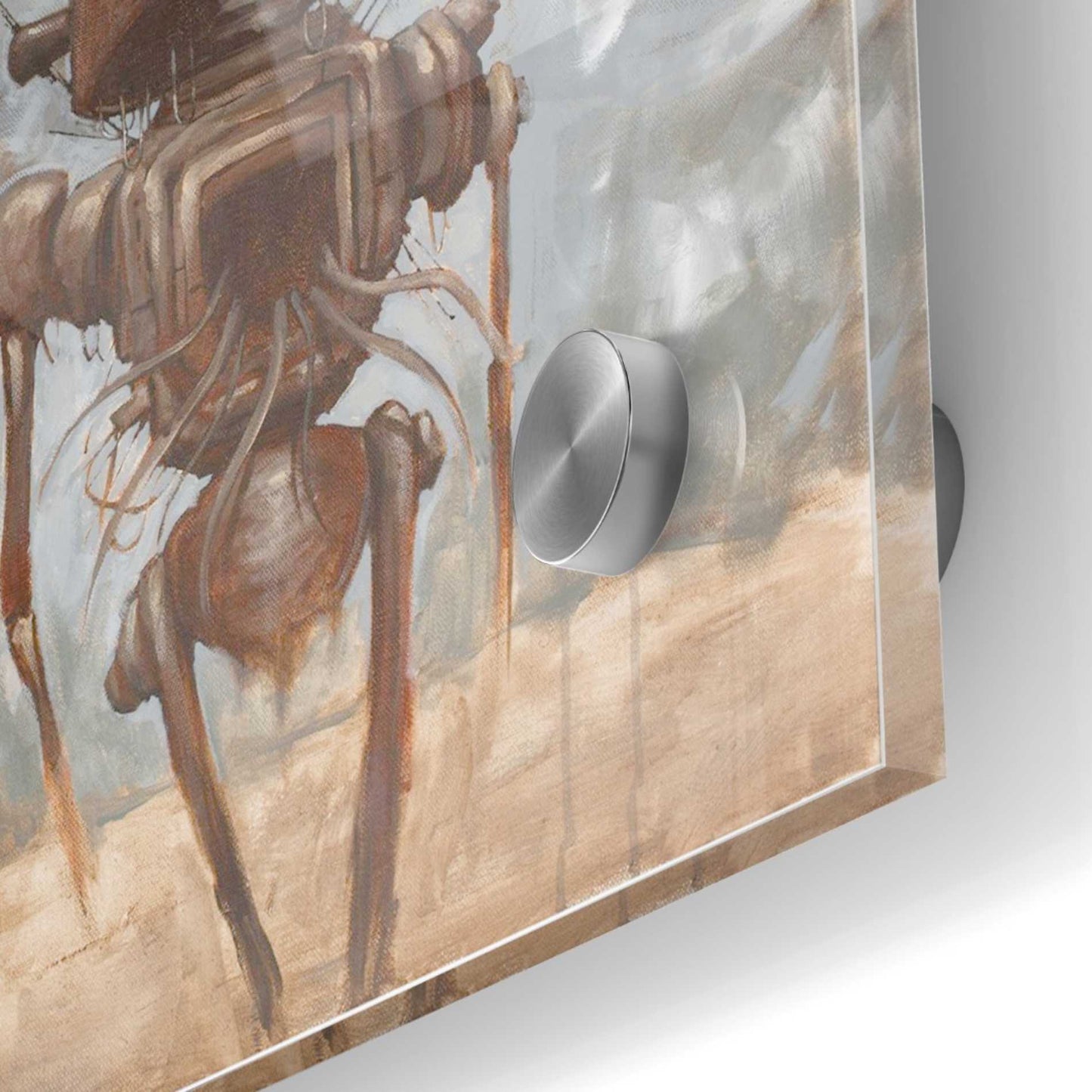 Epic Art 'Brought The War Home' by Craig Snodgrass, Acrylic Glass Wall Art,24x24