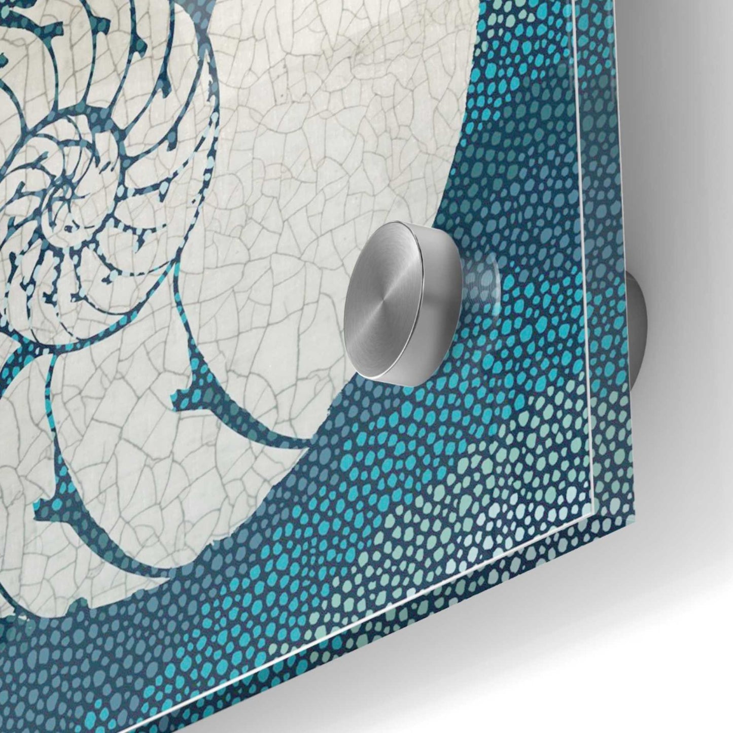 Epic Art 'Sea Glass III' by Wild Apple Portfolio, Acrylic Glass Wall Art,24x24