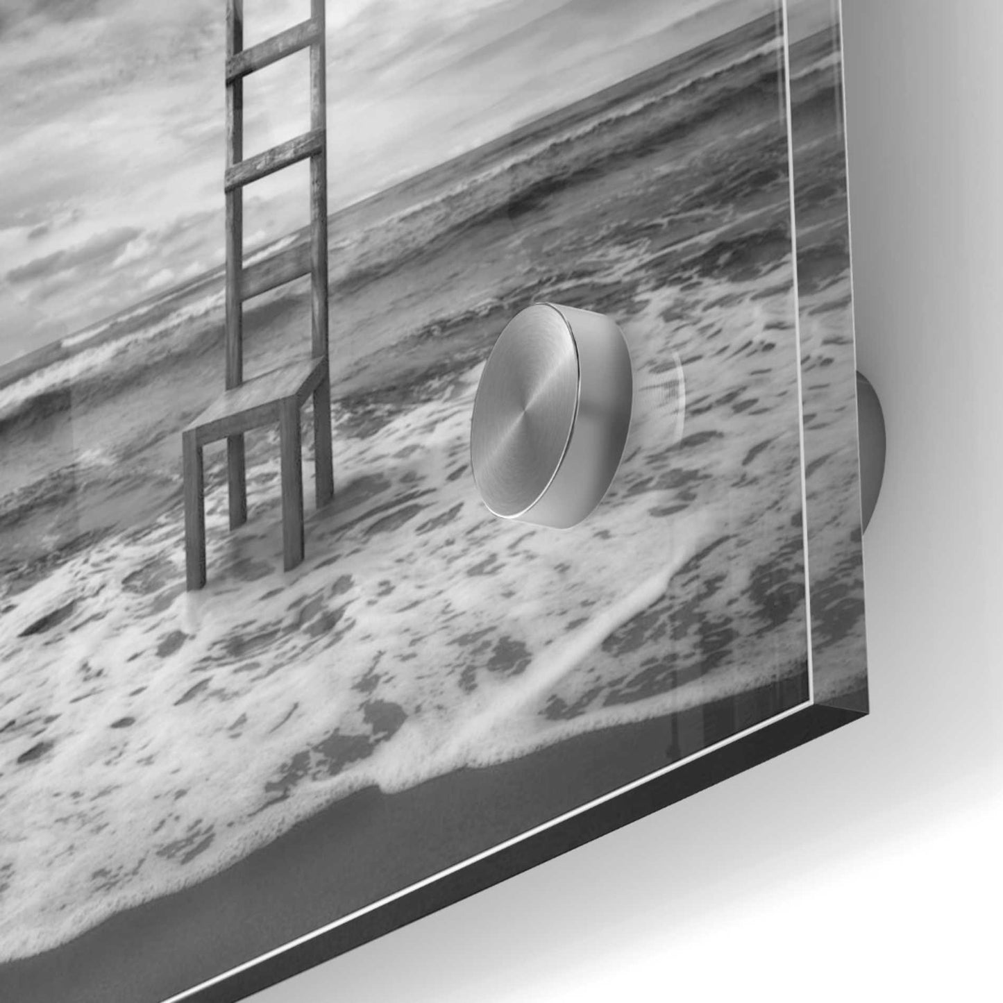 Epic Art 'Seachair' by Dariusz Klimczak, Acrylic Glass Wall Art,24x24