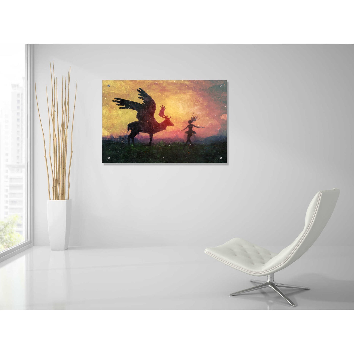 Epic Art 'The Dancers' by Mario Sanchez Nevado, Acrylic Glass Wall Art,24x36