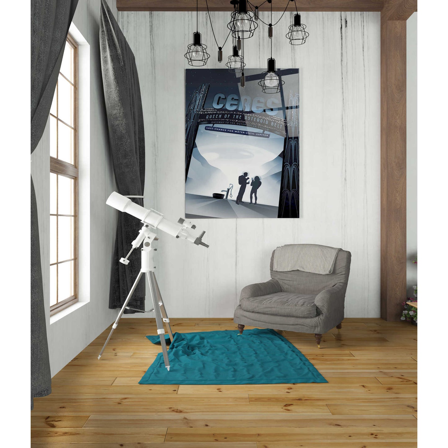 Epic Art 'Visions of the Future: Ceres' Acrylic Glass Wall Art,24x36