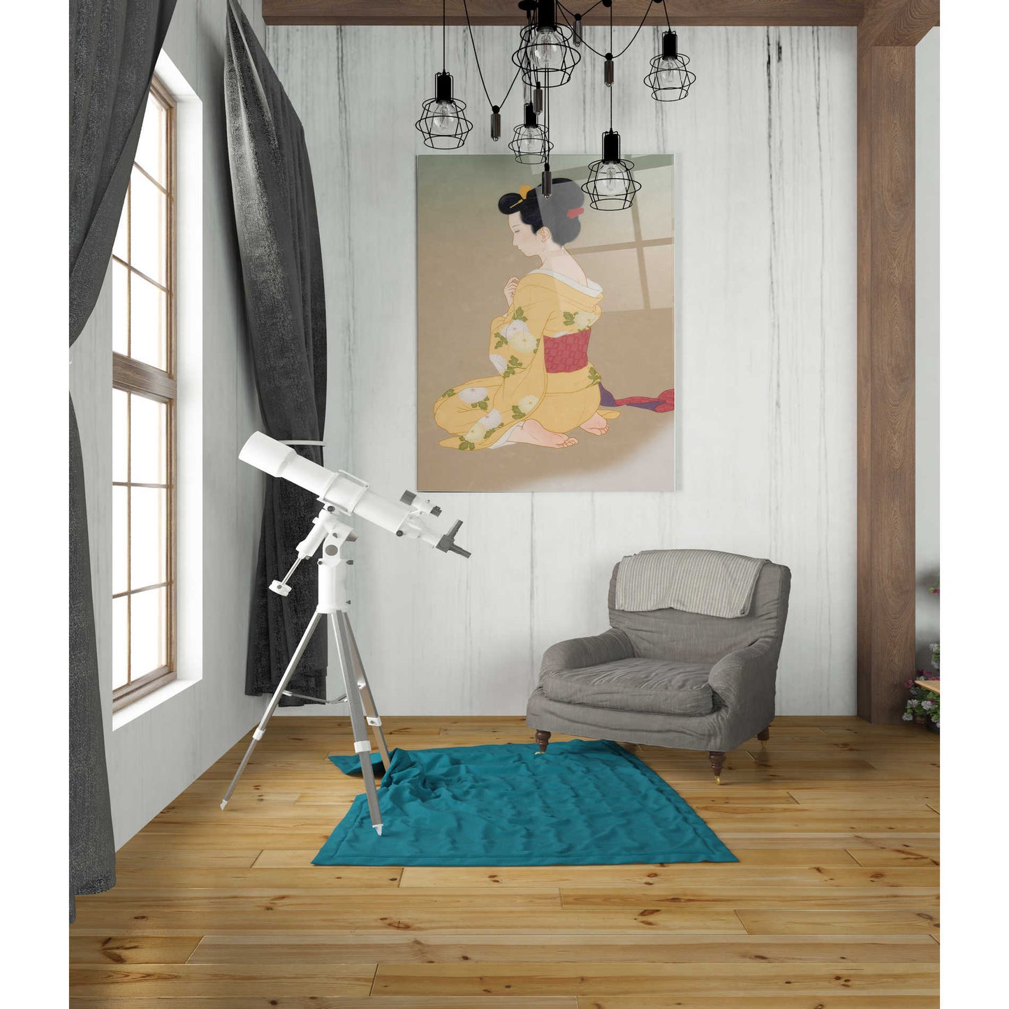 Epic Art 'Yogokoro' by Sai Tamiya, Acrylic Glass Wall Art,24x36