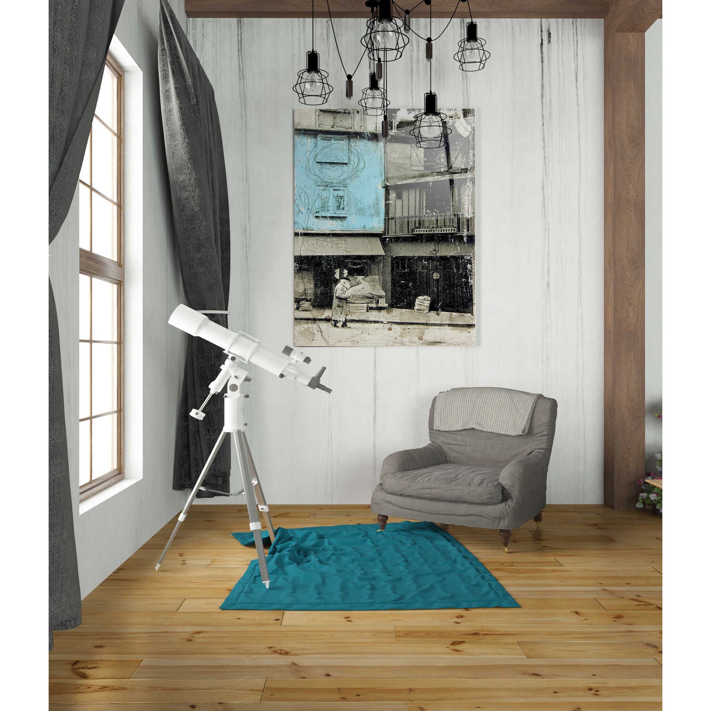 Epic Art 'ALMOST AT THE END' by DB Waterman, Acrylic Glass Wall Art,24x36