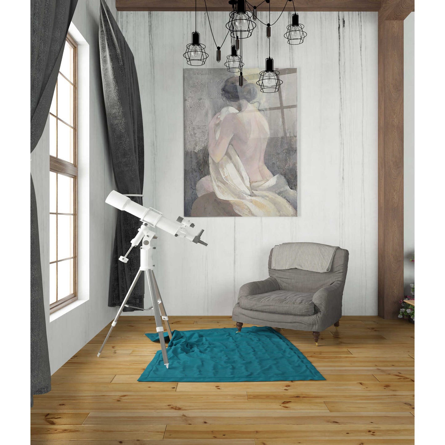 Epic Art 'After the Bath II' by Albena Hristova, Acrylic Glass Wall Art,24x36