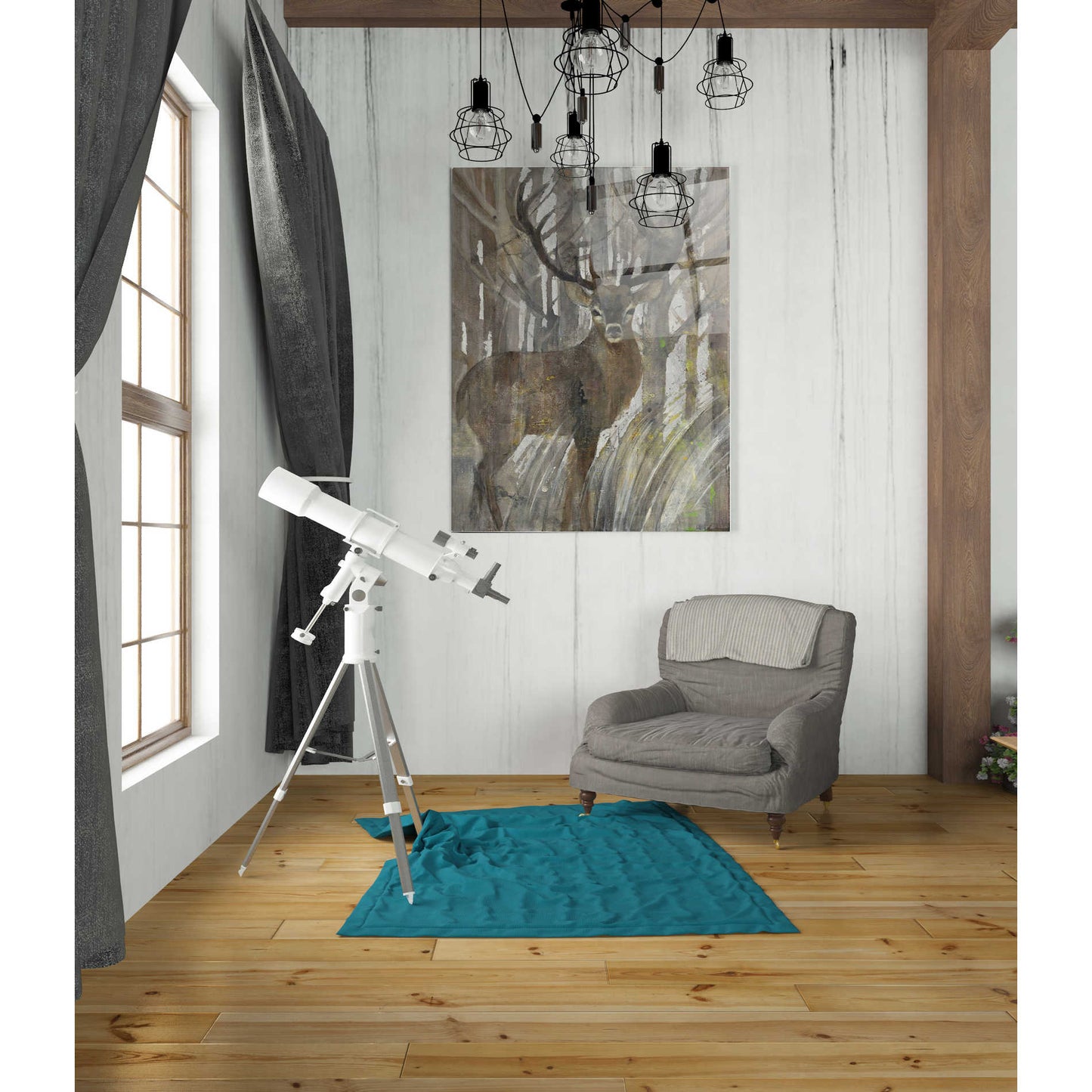 Epic Art 'The Guardian' by Albena Hristova, Acrylic Glass Wall Art,24x36