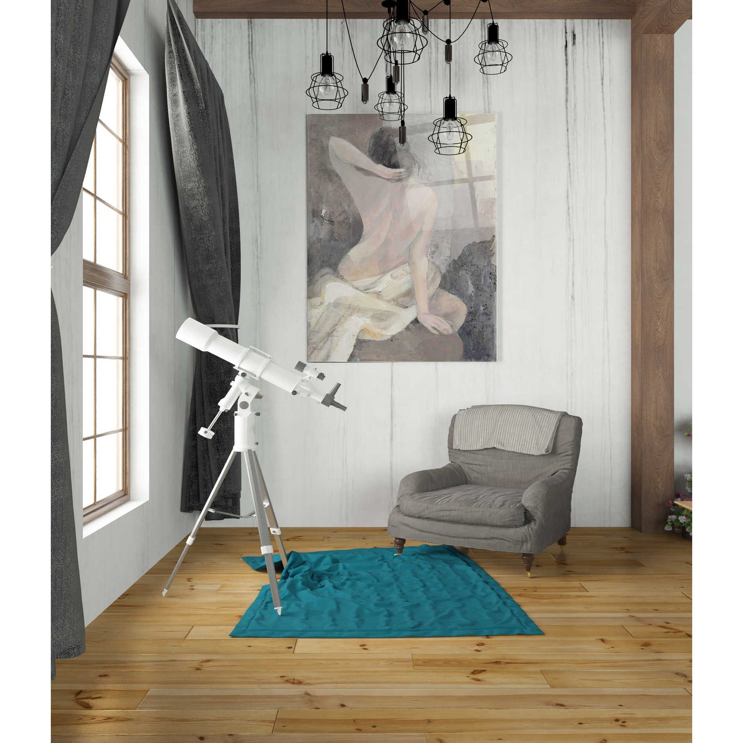 Epic Art 'After the Bath I' by Albena Hristova, Acrylic Glass Wall Art,24x36