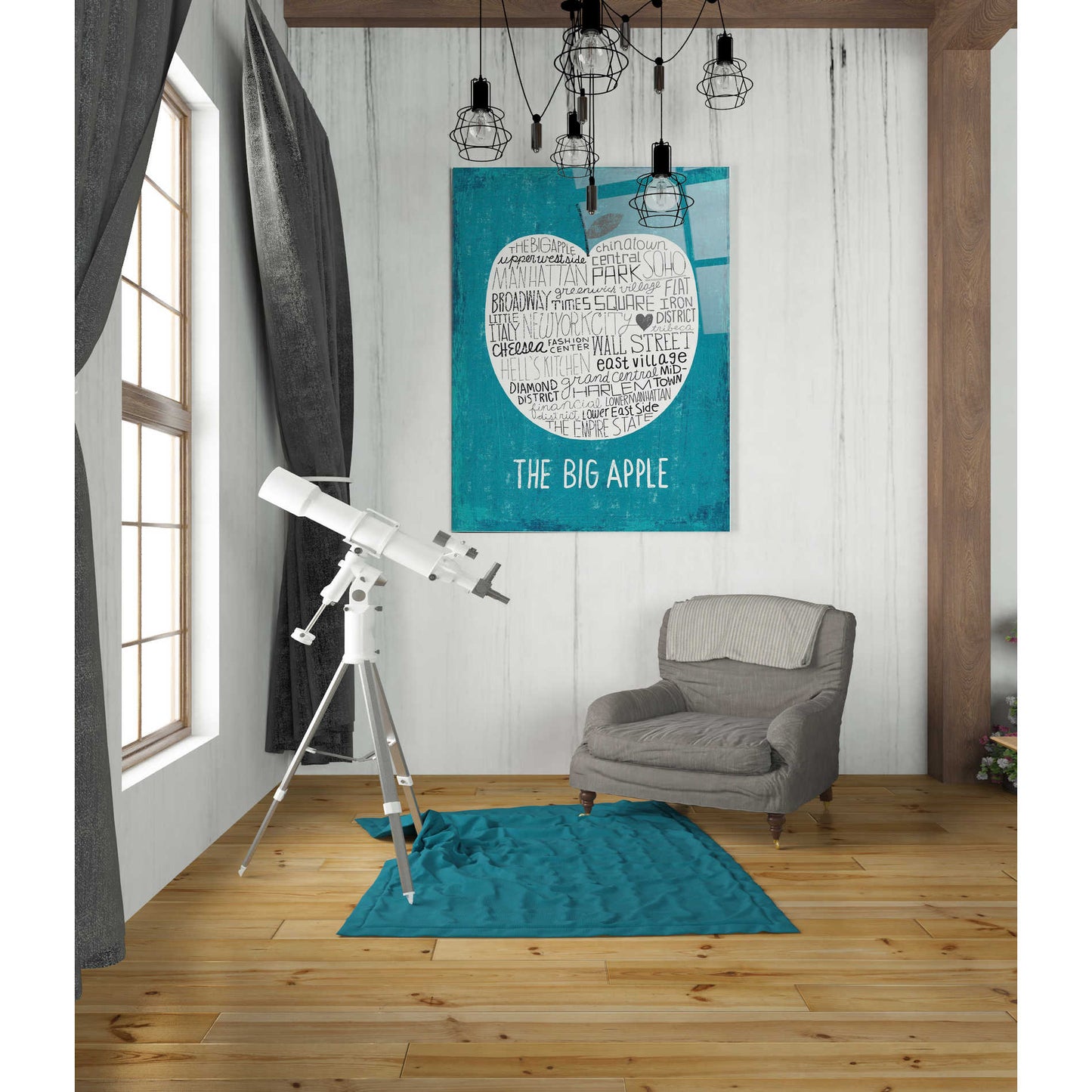 Epic Art 'Iconic NYC I' by Michael Mullan, Acrylic Glass Wall Art,24x36