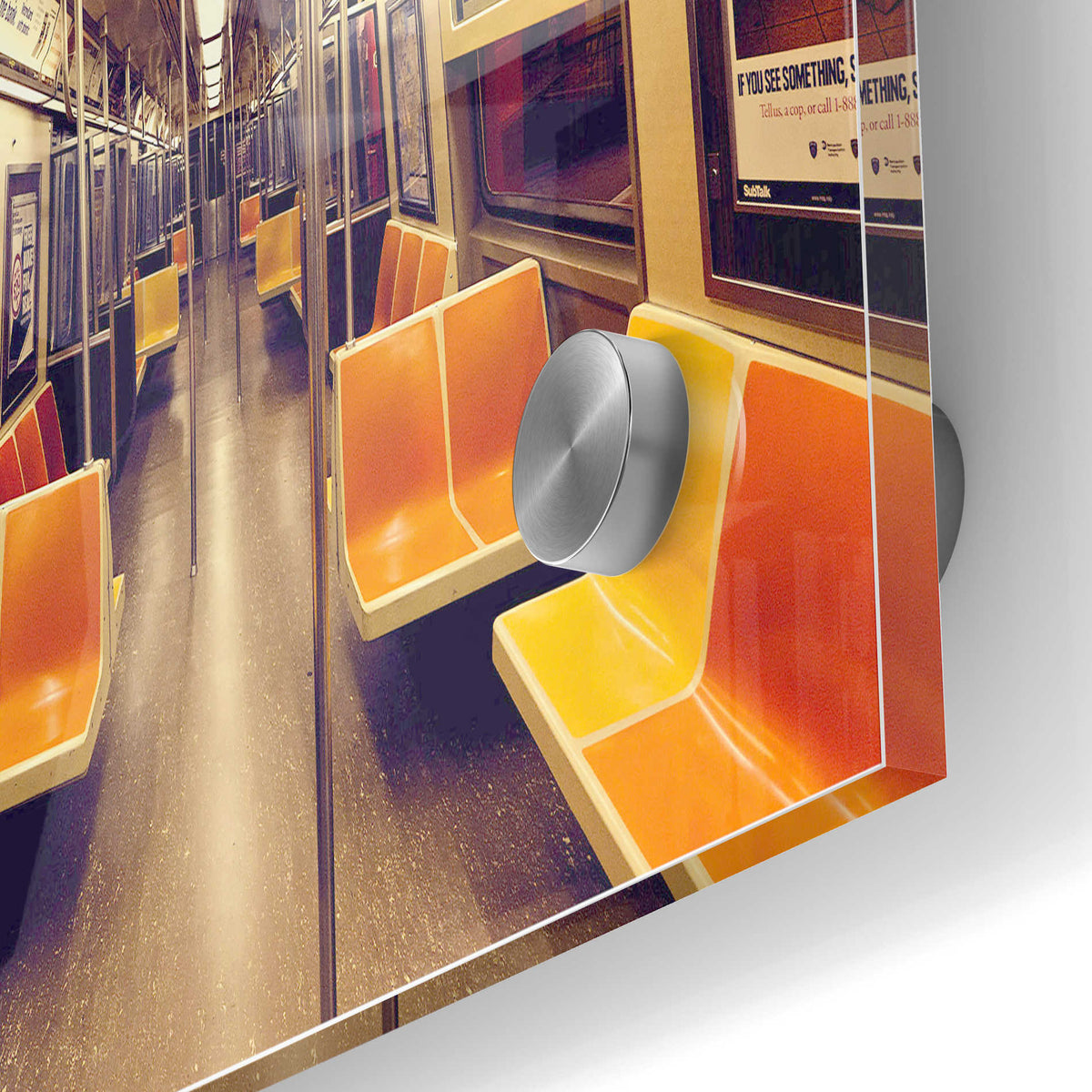 Epic Art 'Soul Train' by Katherine Gendreau, Acrylic Glass Wall Art,24x36