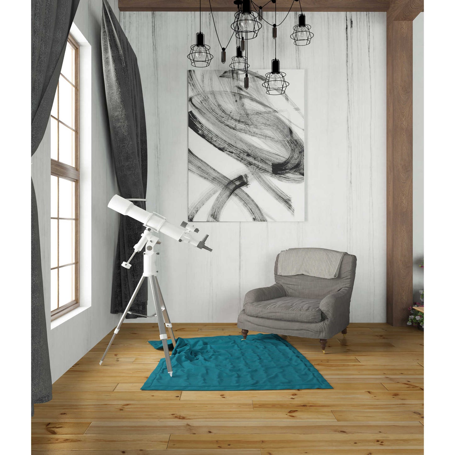 Epic Art 'Zawn' Acrylic Glass Wall Art,24x36