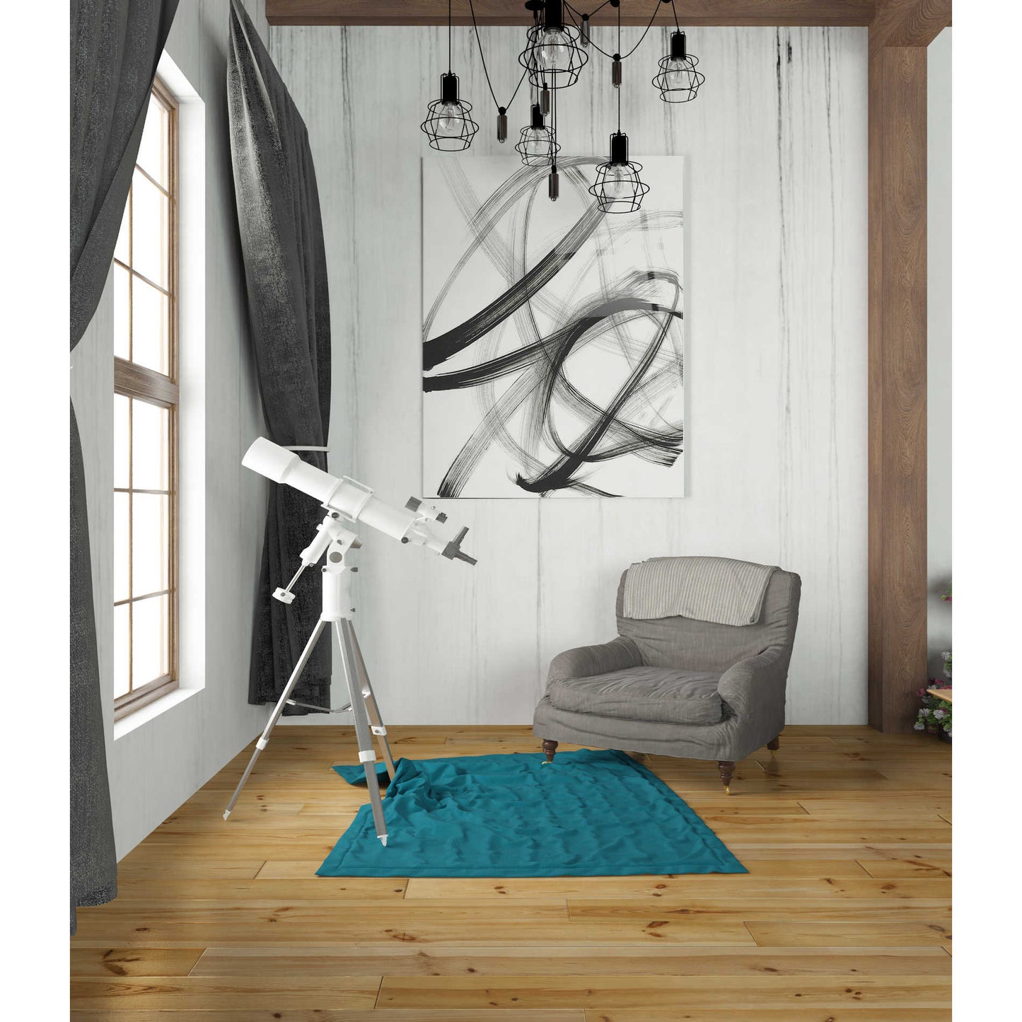 Epic Art 'Tornado' Acrylic Glass Wall Art,24x36