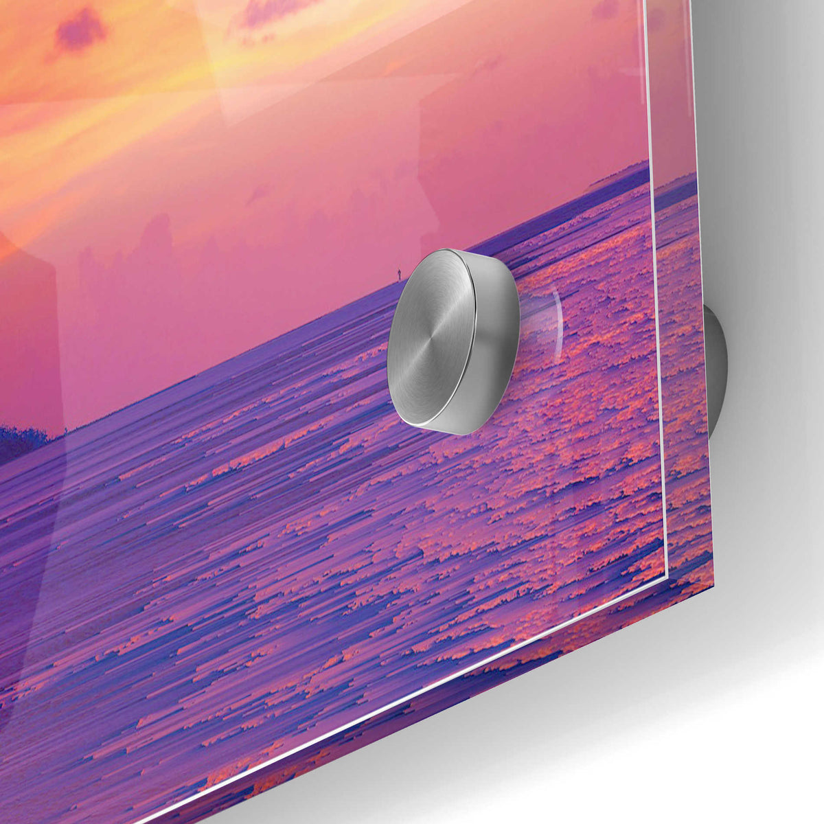 Epic Art 'The Final Sunset' Acrylic Glass Wall Art,24x36