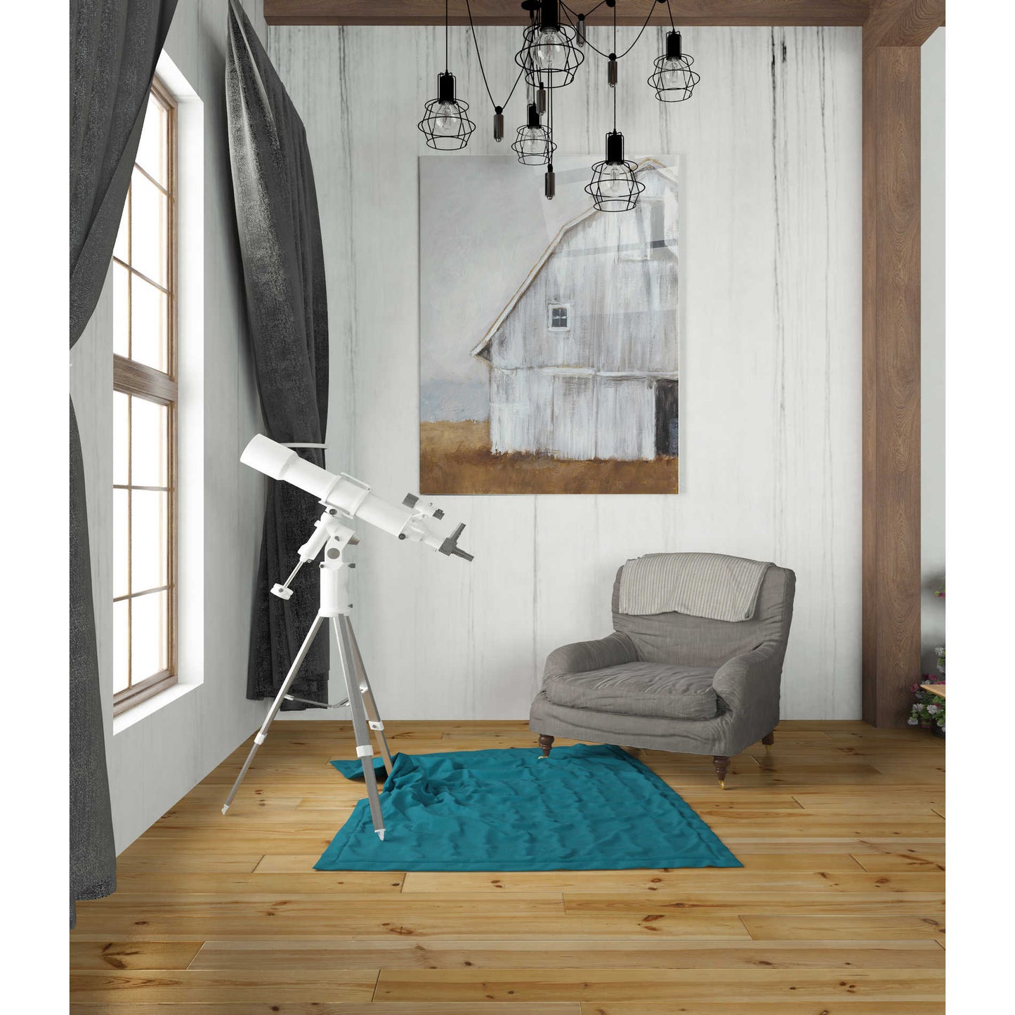 Epic Art 'Abandoned Barn II' by Ethan Harper Acrylic Glass Wall Art,24x36