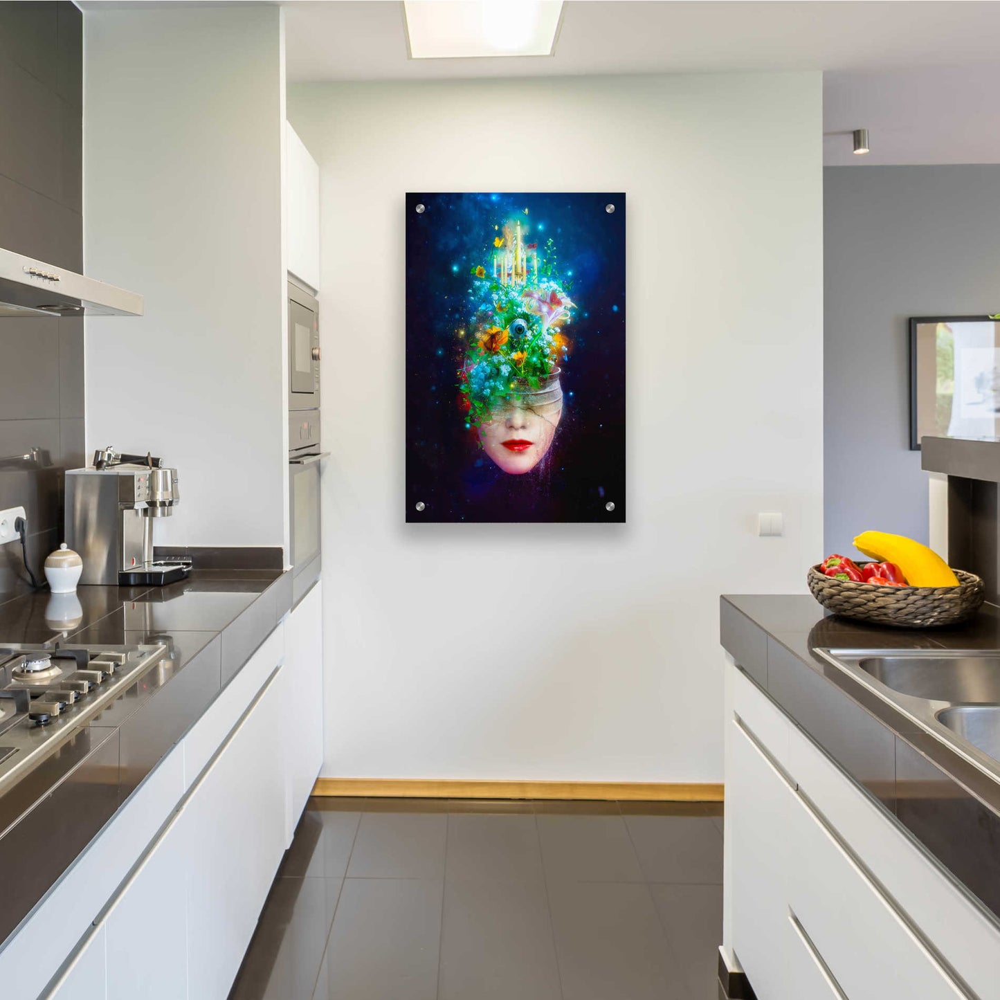 Epic Art 'Herbal Movement' by Mario Sanchez Nevado, Acrylic Glass Wall Art,24x36