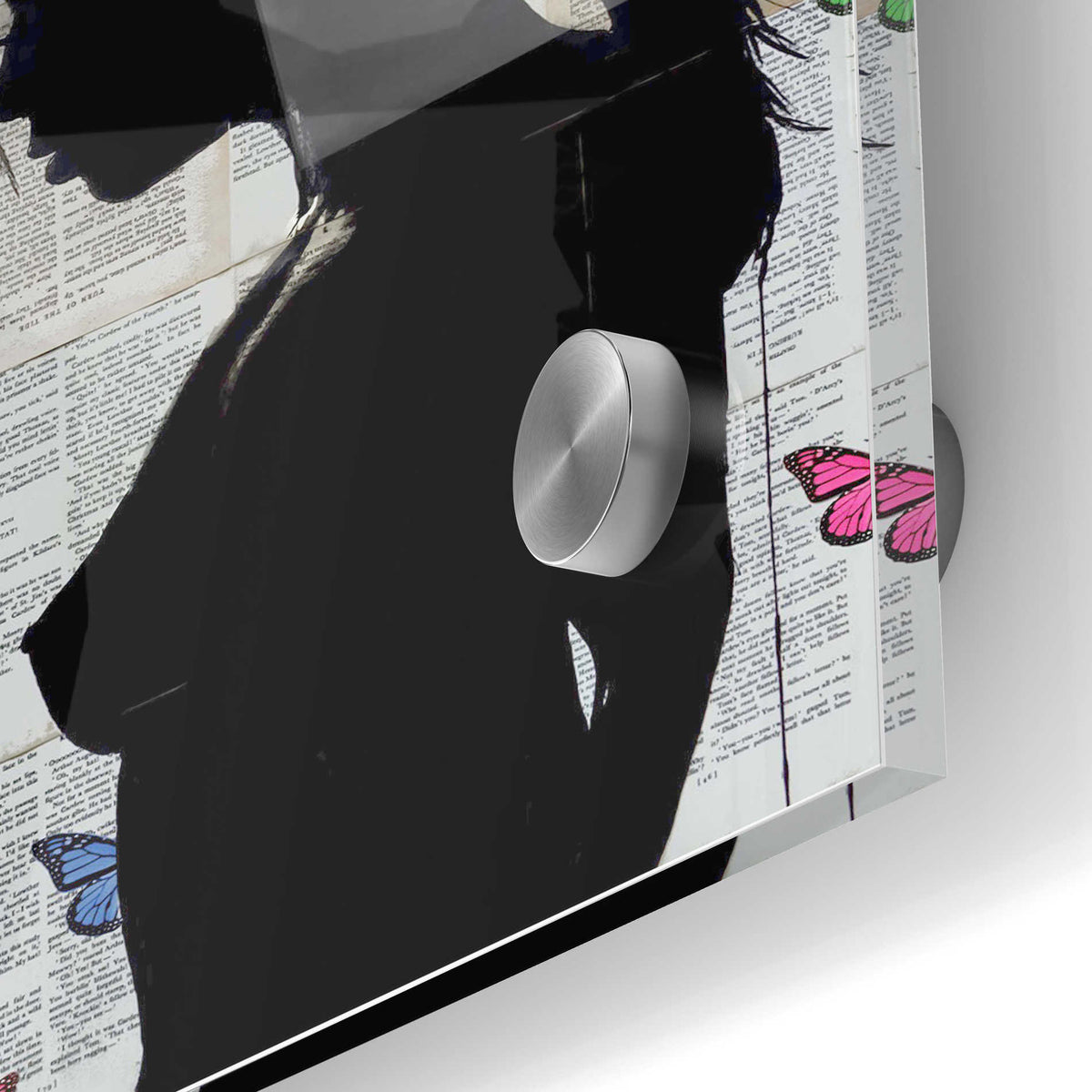 Epic Art 'Butterfly Tide' by Loui Jover, Acrylic Glass Wall Art,24x36