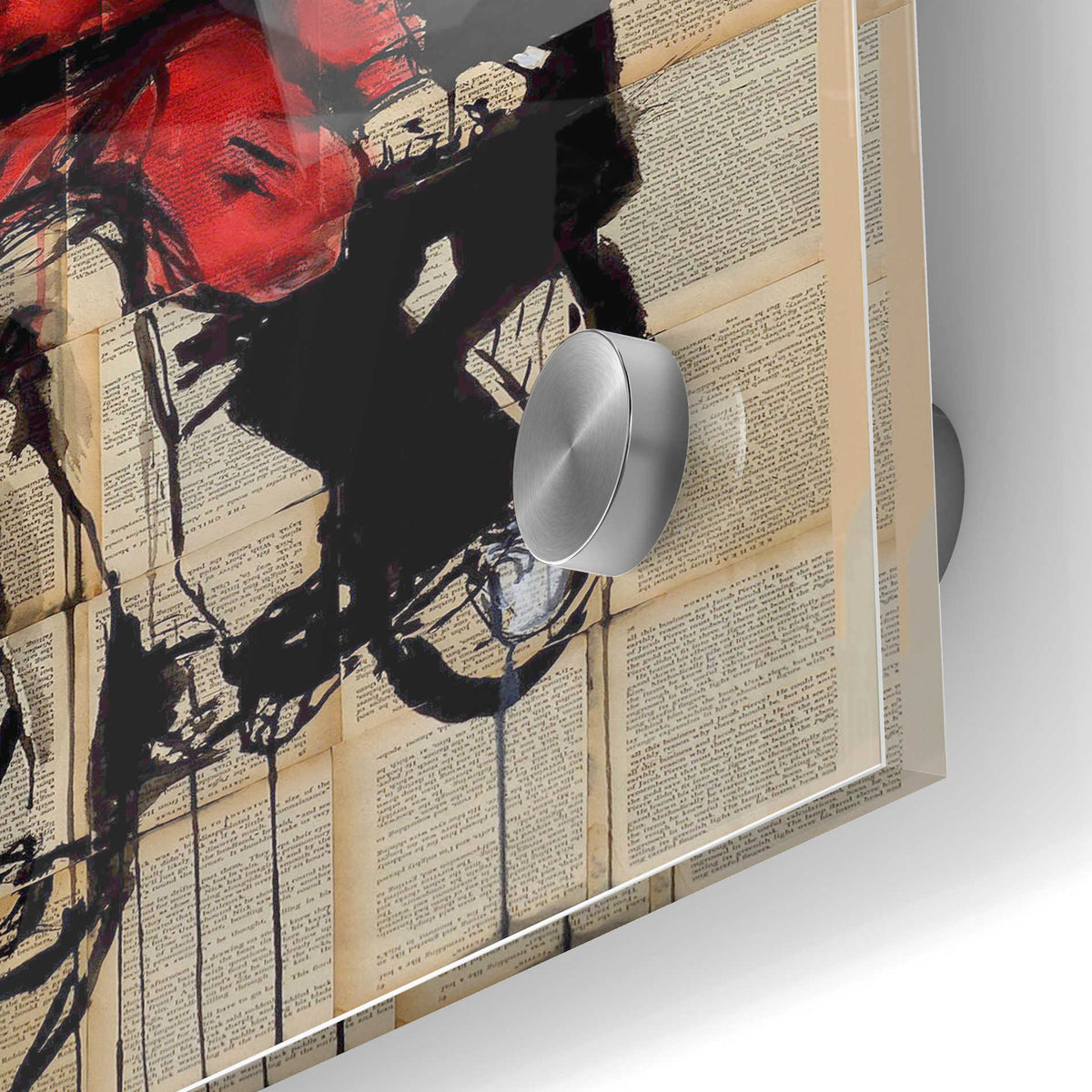 Epic Art 'Days In Bliss' by Loui Jover, Acrylic Glass Wall Art,24x36