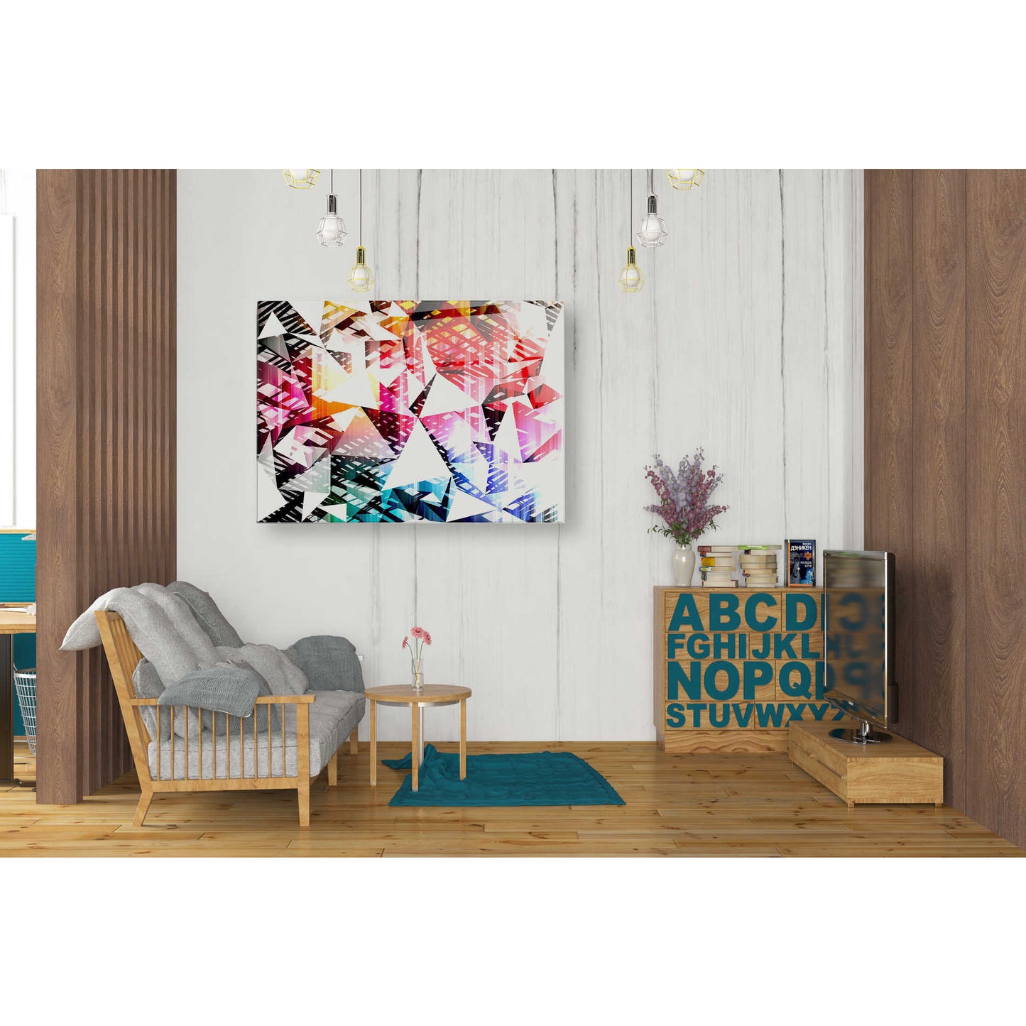 Epic Art 'City Lights 4' by Irena Orlov, Acrylic Glass Wall Art,24x36