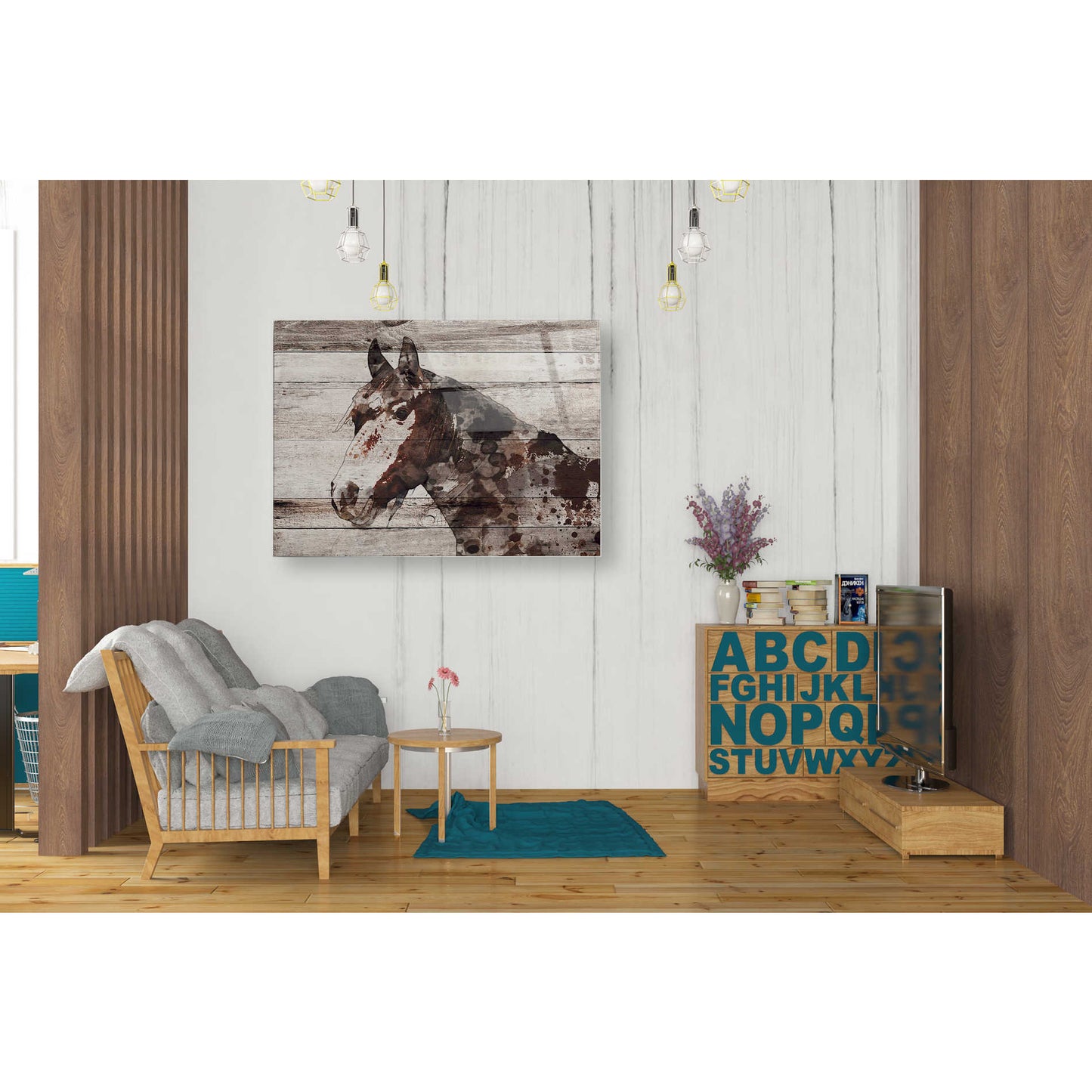 Epic Art 'Jalisco Horse' by Irena Orlov, Acrylic Glass Wall Art,24x36