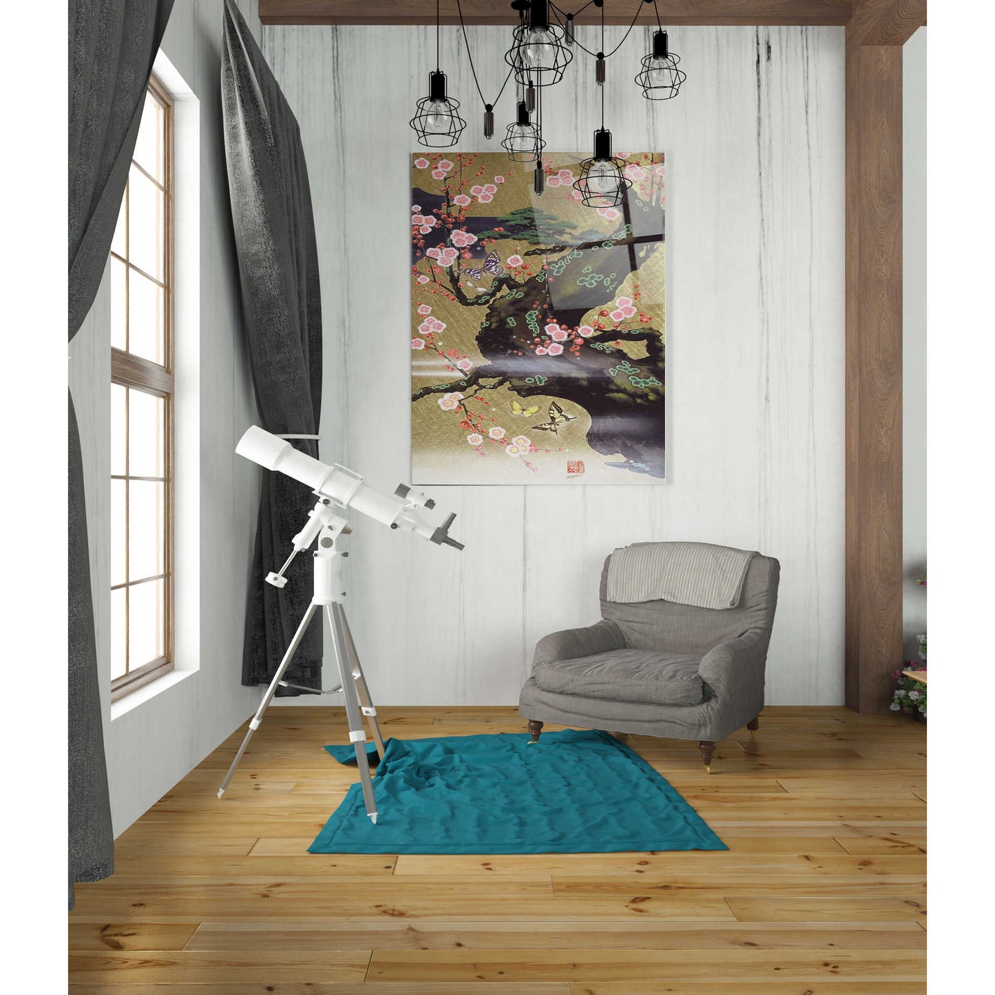 Epic Art 'Mugen 2' by Zigen Tanabe, Acrylic Glass Wall Art,24x36