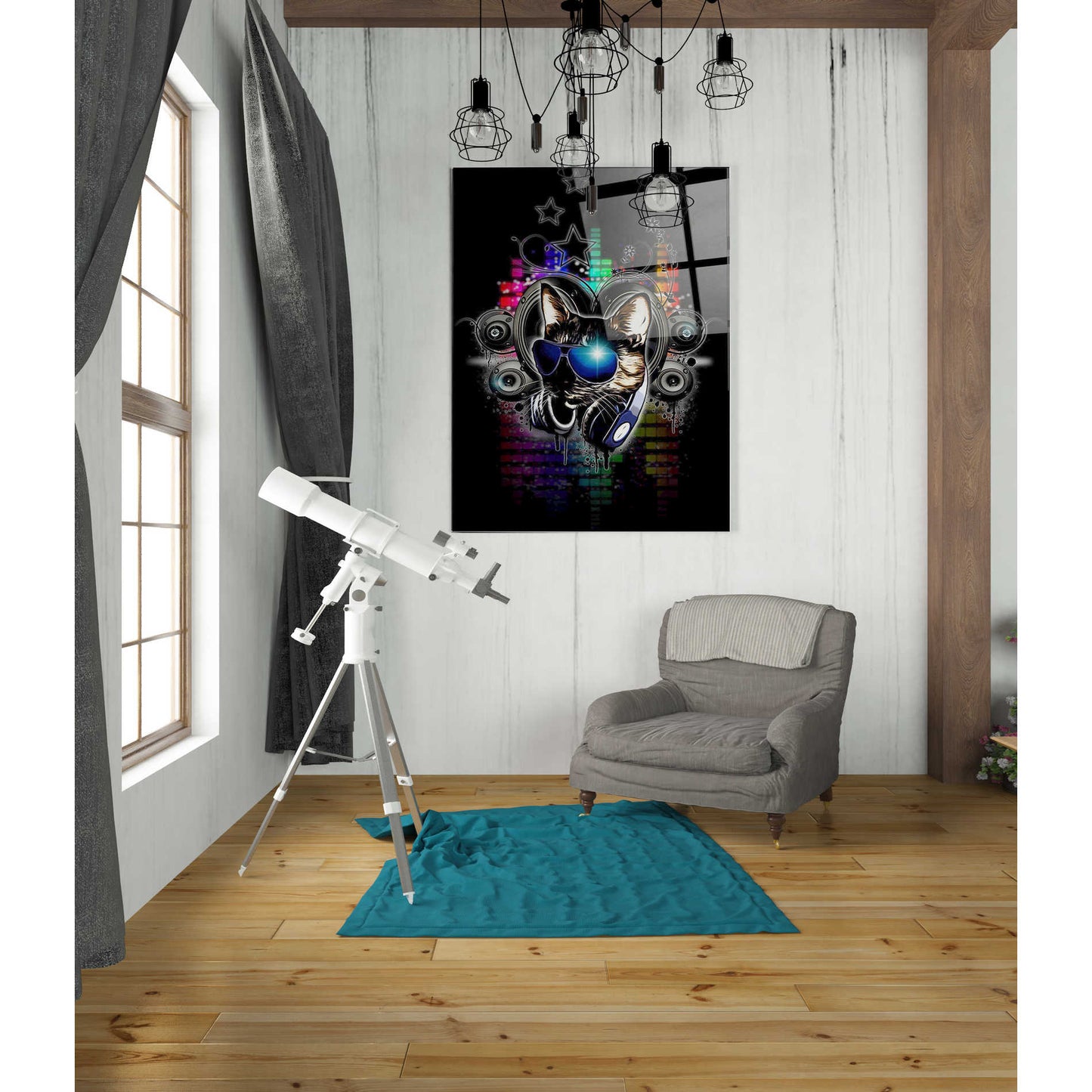 Epic Art 'Drop The Bass' by Nicklas Gustafsson, Acrylic Glass Wall Art,24x36