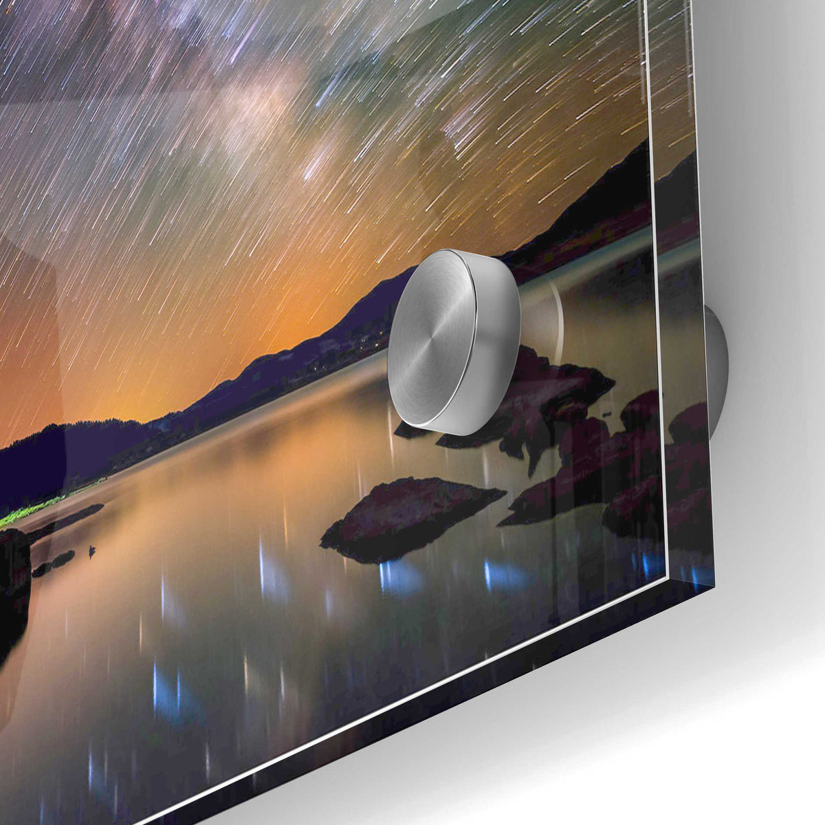 Epic Art "Comet Storm" by Darren White, Acrylic Glass Wall Art,24x36