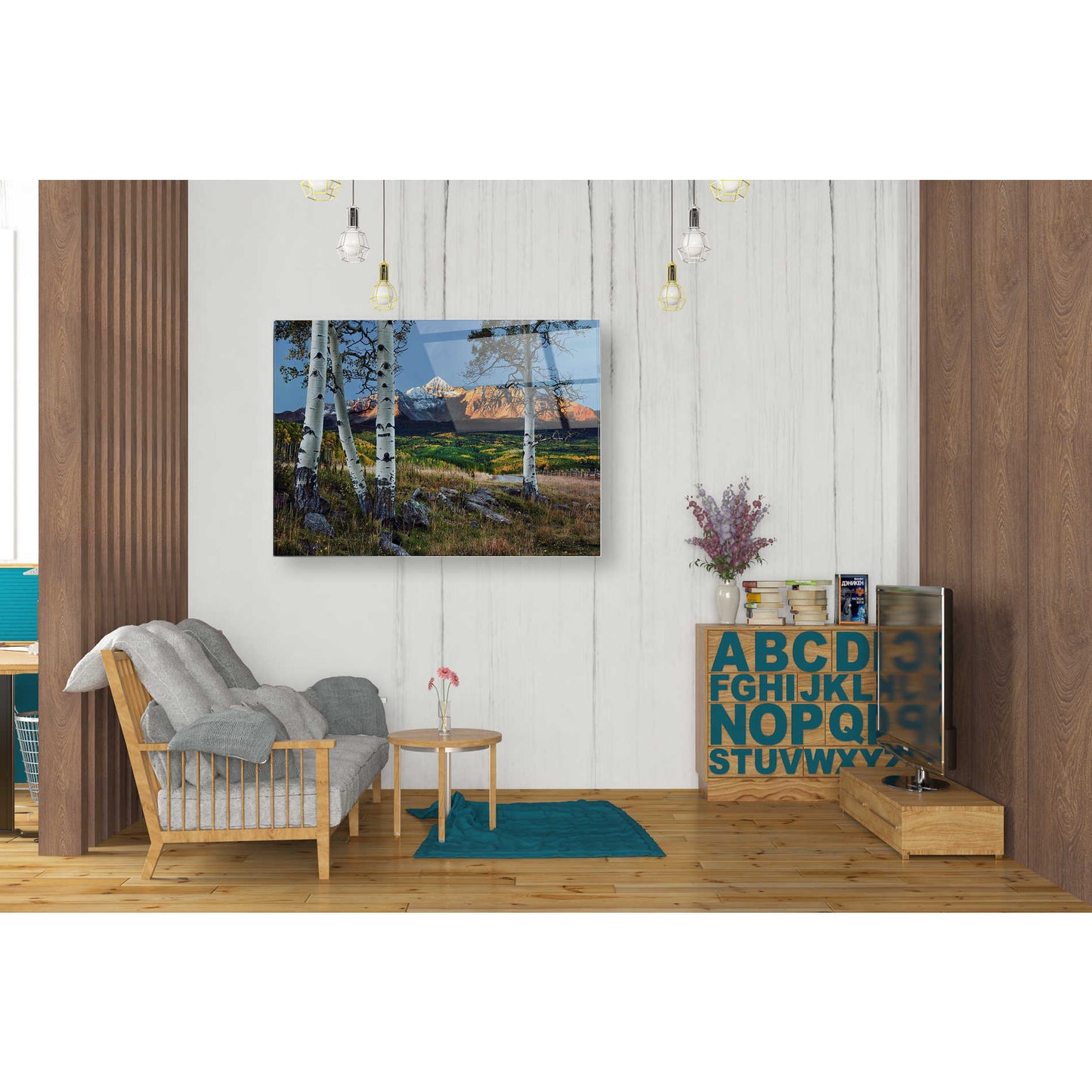 Epic Art 'Wilson Peak,' Acrylic Glass Wall Art,24x36