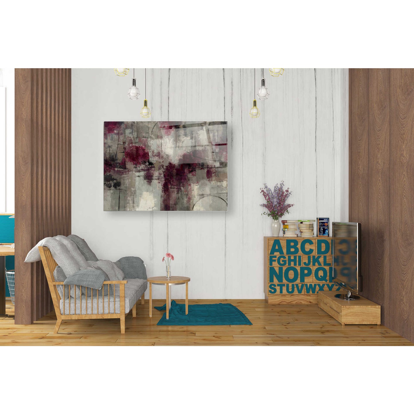 Epic Art 'Stone Gardens' by Silvia Vassileva, Acrylic Glass Wall Art,24x36