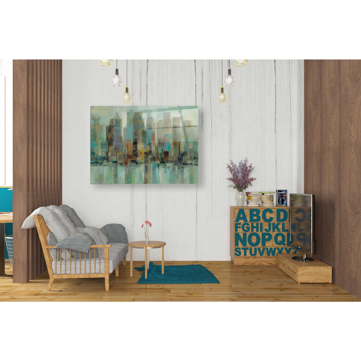 Epic Art 'Morning Reflections' by Silvia Vassileva, Acrylic Glass Wall Art,24x36