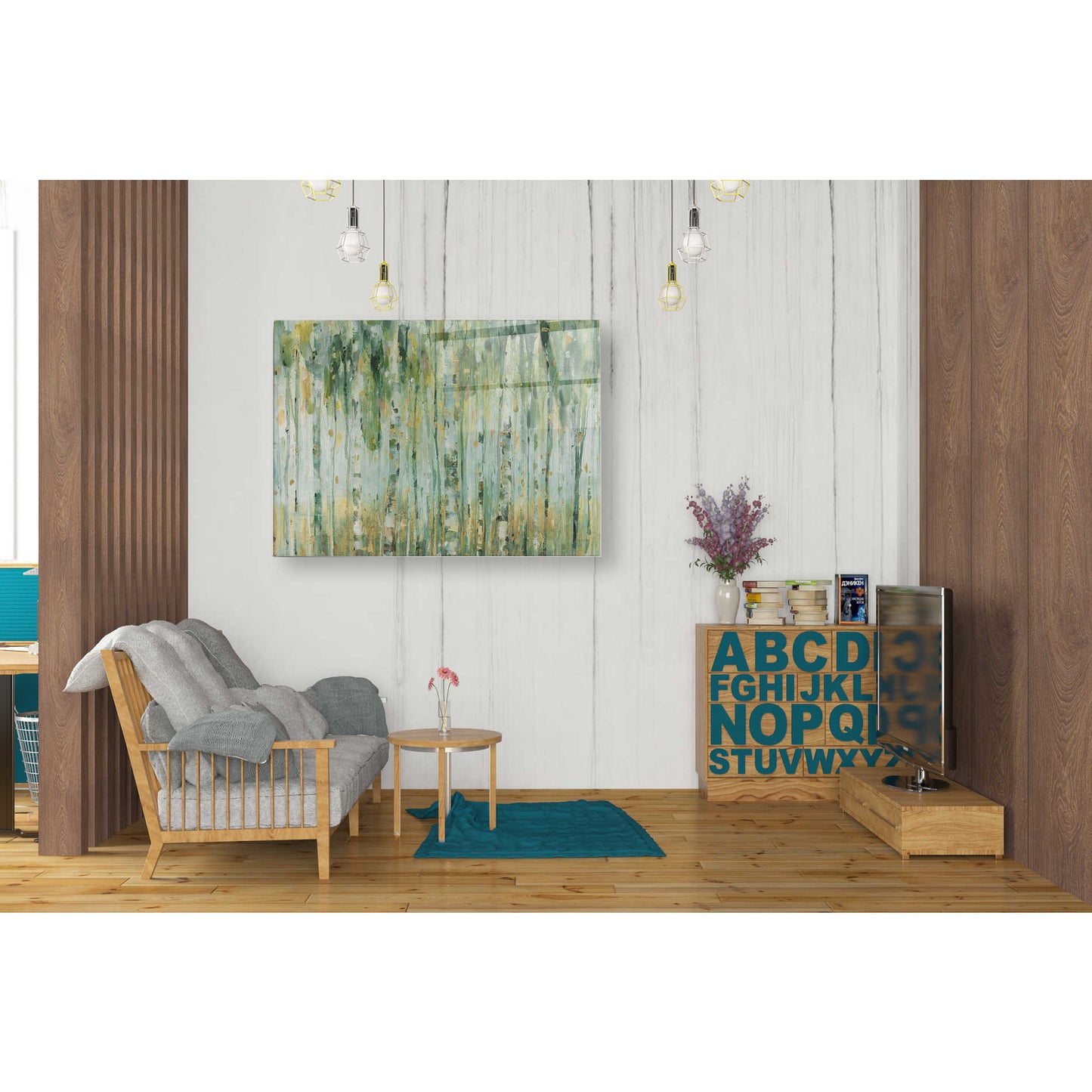 Epic Art 'The Forest I' by Lisa Audit, Acrylic Glass Wall Art,24x36