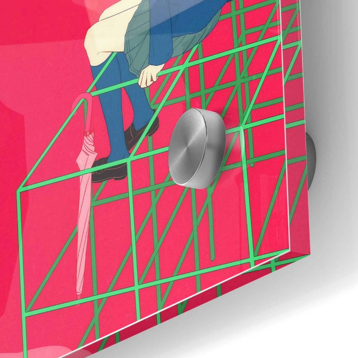 Epic Art 'Jungle Gym' by Sai Tamiya, Acrylic Glass Wall Art,36x36