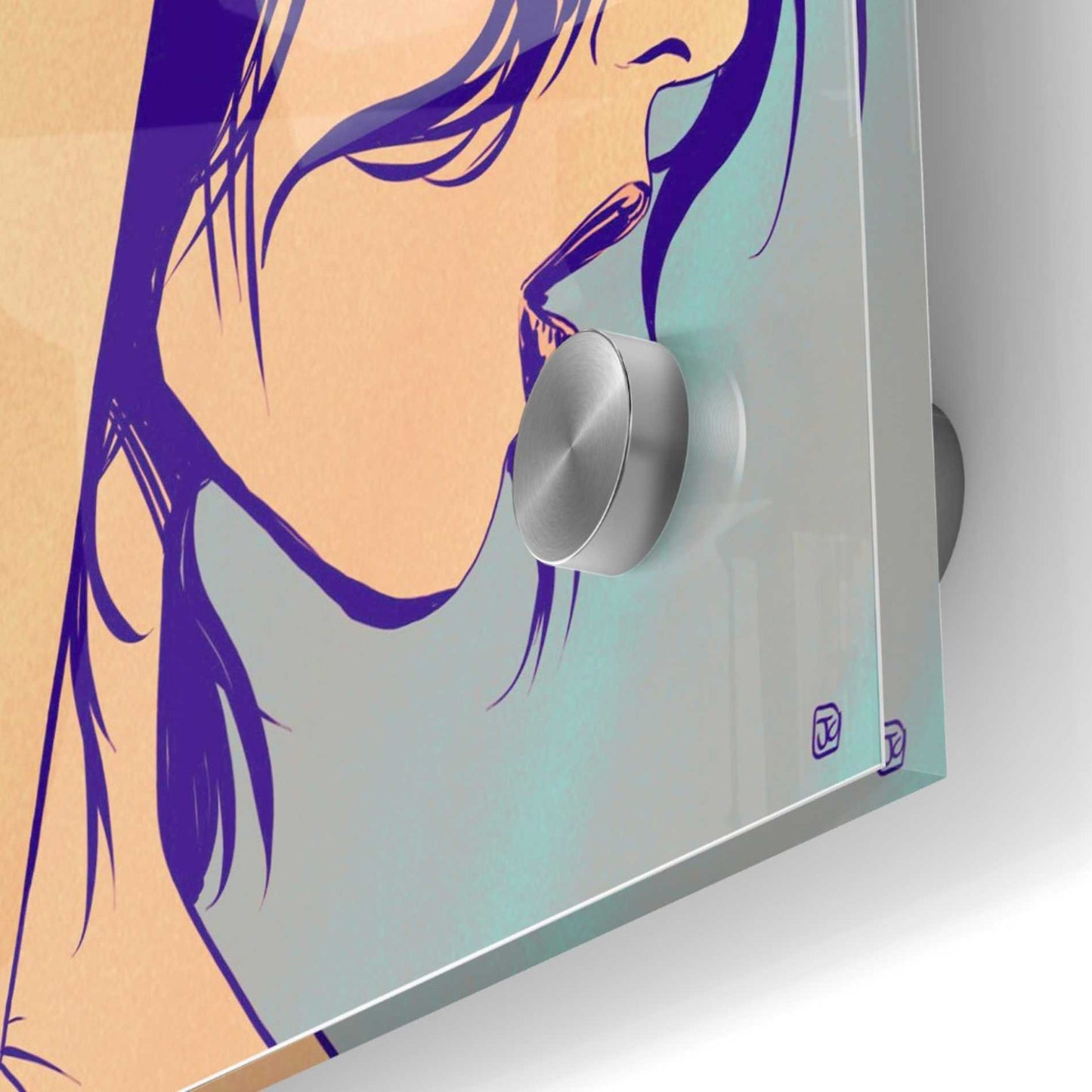 Epic Art "Image 153" by Giuseppe Cristiano, Acrylic Glass Wall Art,36x36